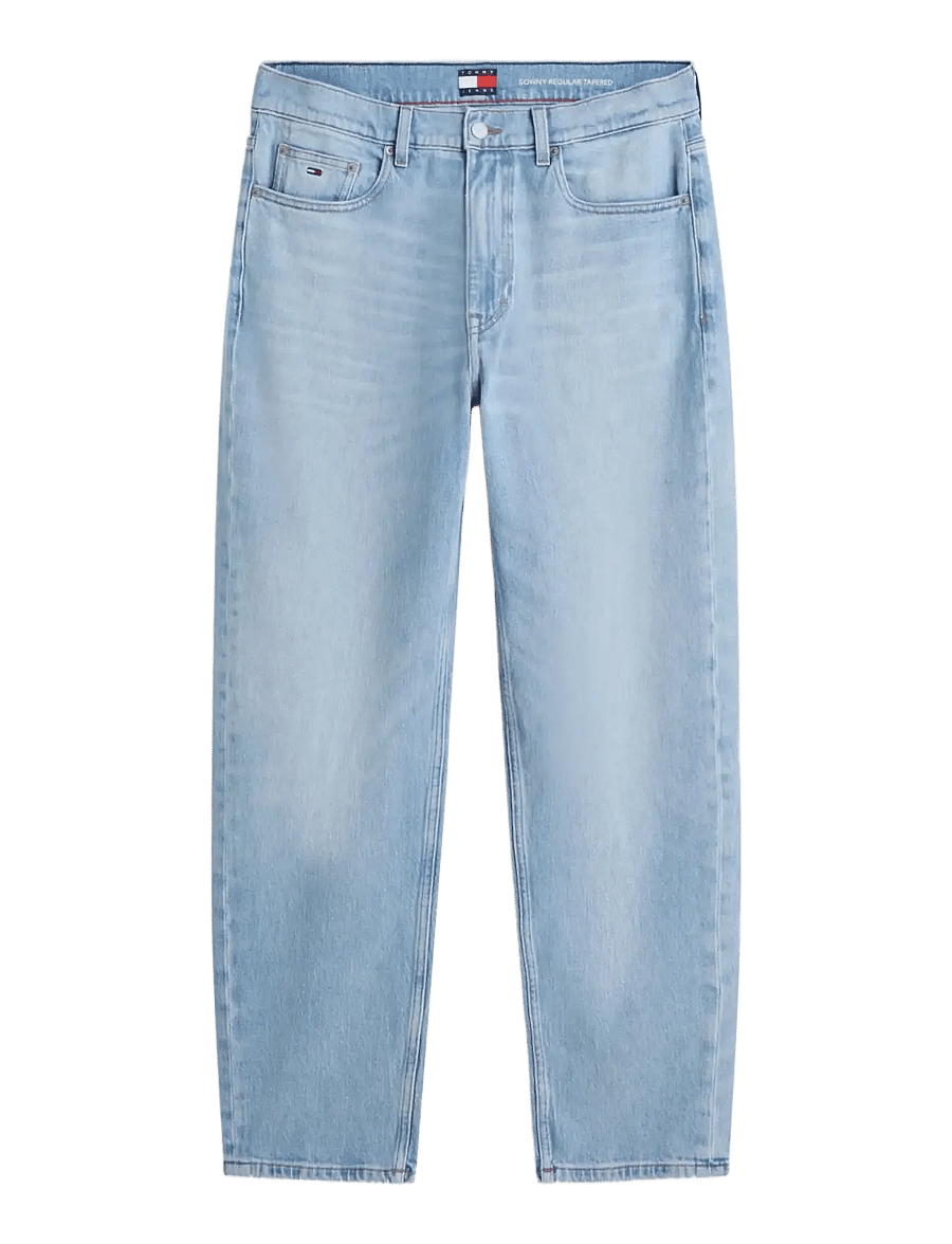 Tommy Jeans - SONNY RGLR TPRD BJ0111 CO - tapered jeans - denim light - 1