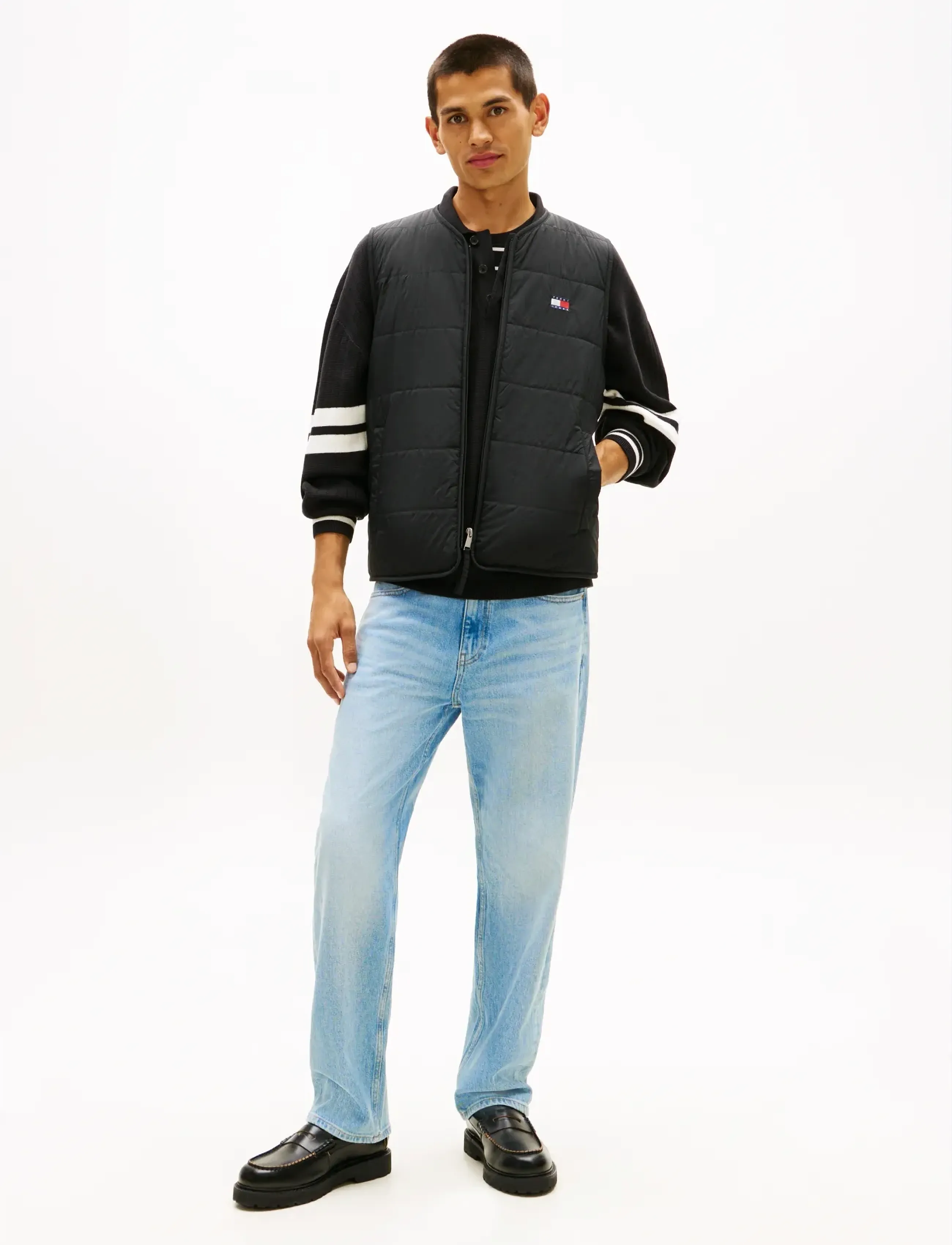 Tommy Jeans - OTIS REGULAR STR BJ0111 CO - bukser & jeans - denim light - 3