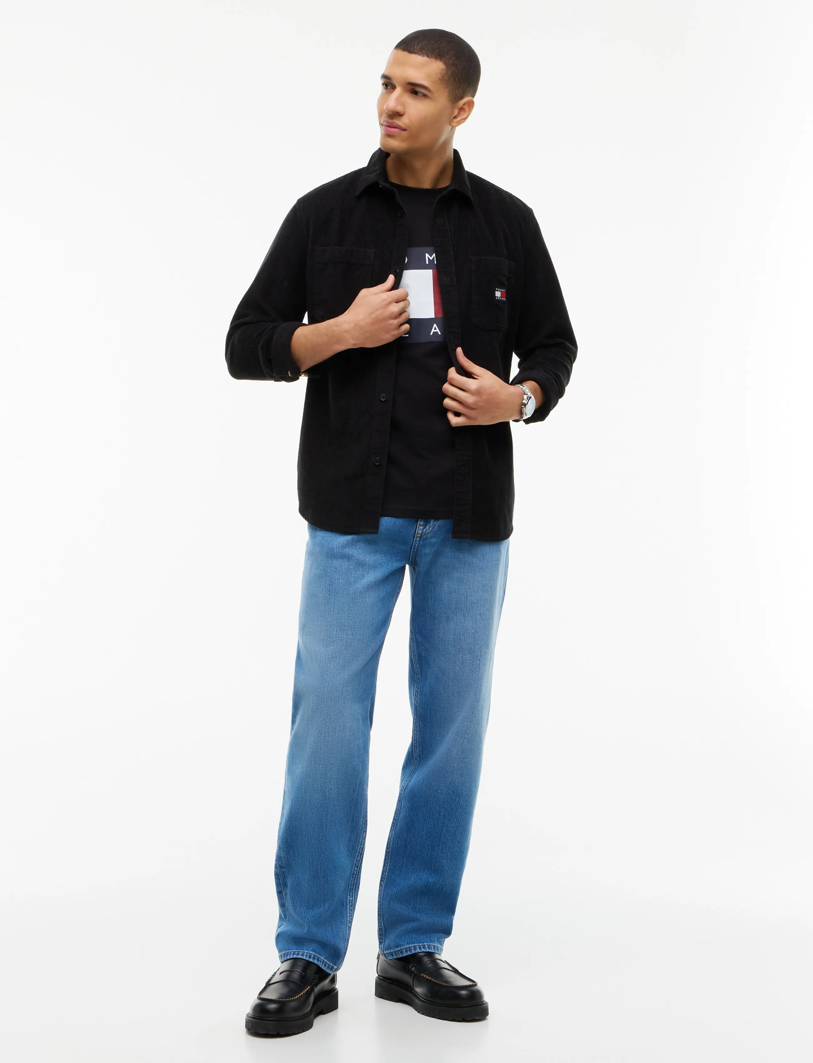 Tommy Jeans - SONNY TAPERED BJ0133 - tapered jeans - denim medium - 4