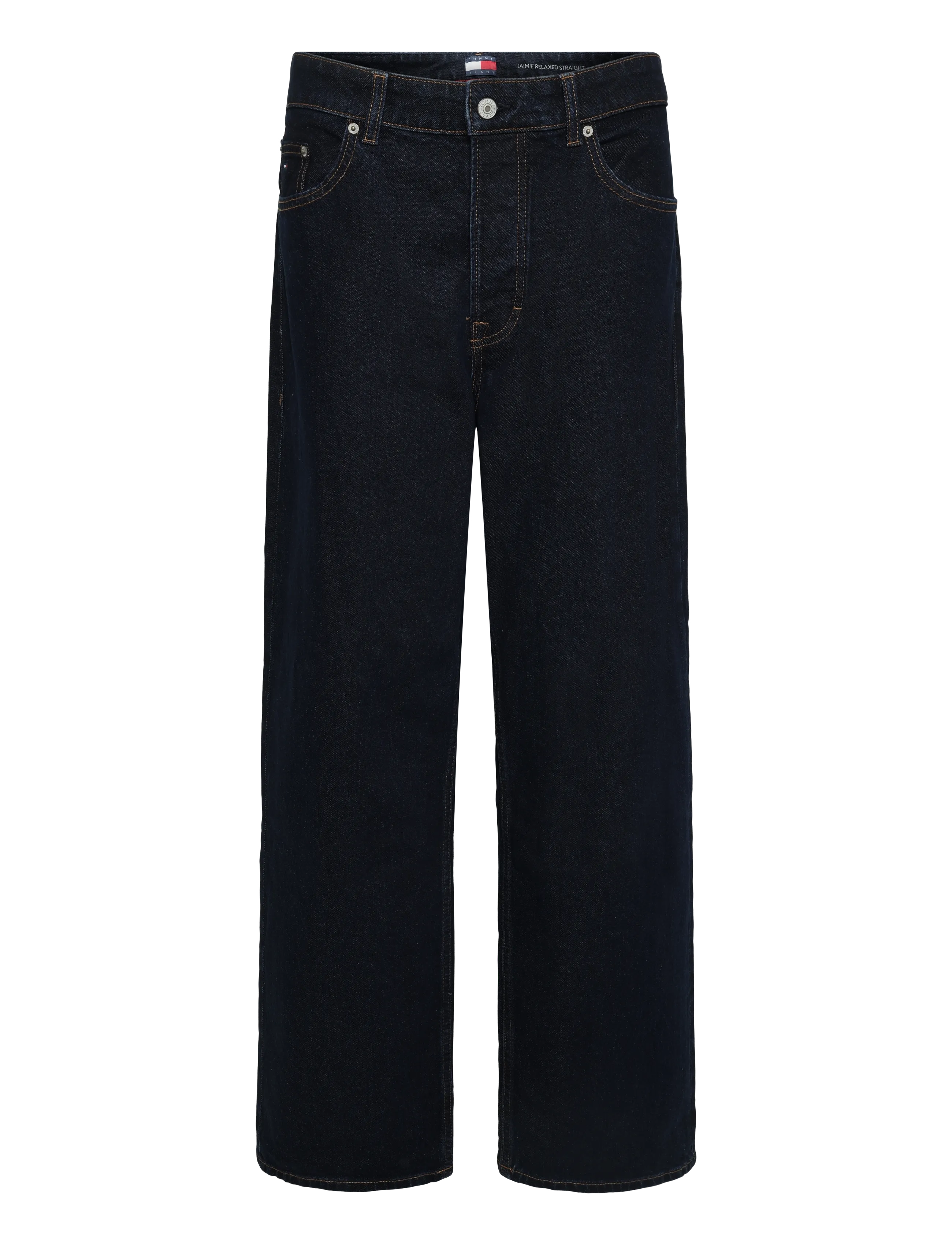 Tommy Jeans - JAIMIE LOOSE STRAIGHT BJA150 - alt laienevad teksad - denim dark - 1
