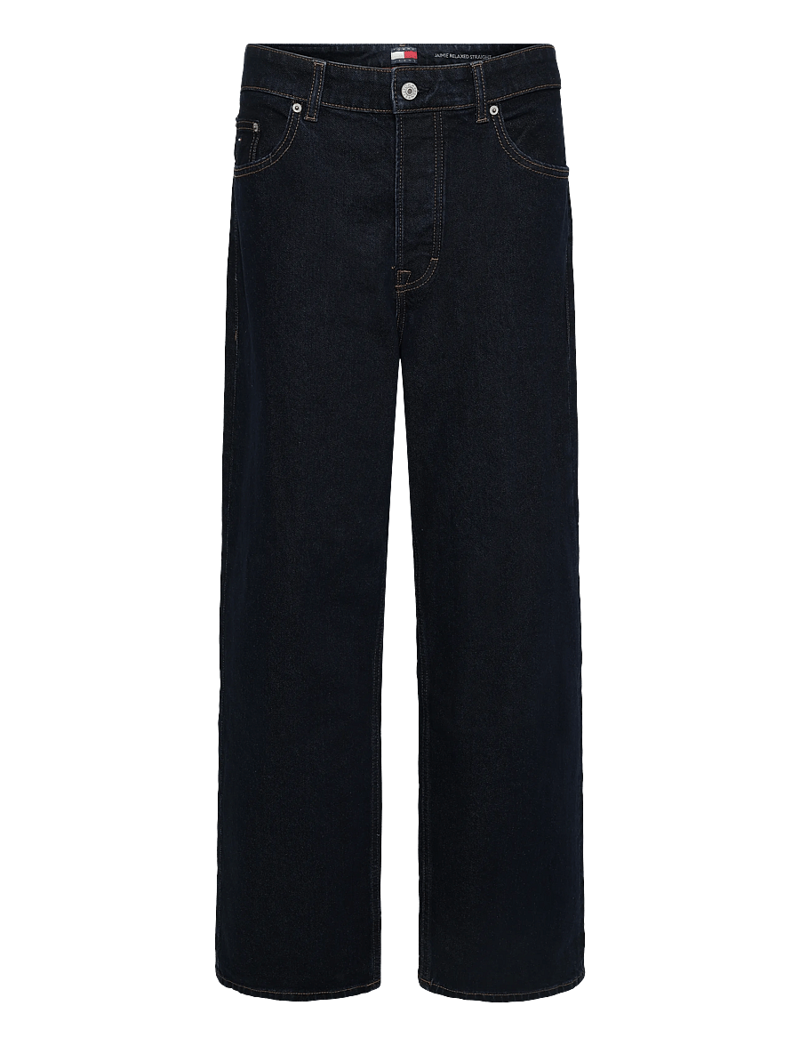 Tommy Jeans - JAIMIE LOOSE STRAIGHT BJA150 - alt laienevad teksad - denim dark - 1