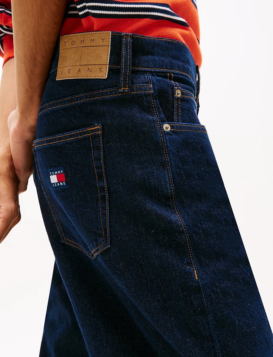 Tommy Jeans - JAIMIE LOOSE STRAIGHT BJA150 - alt laienevad teksad - denim dark - 5