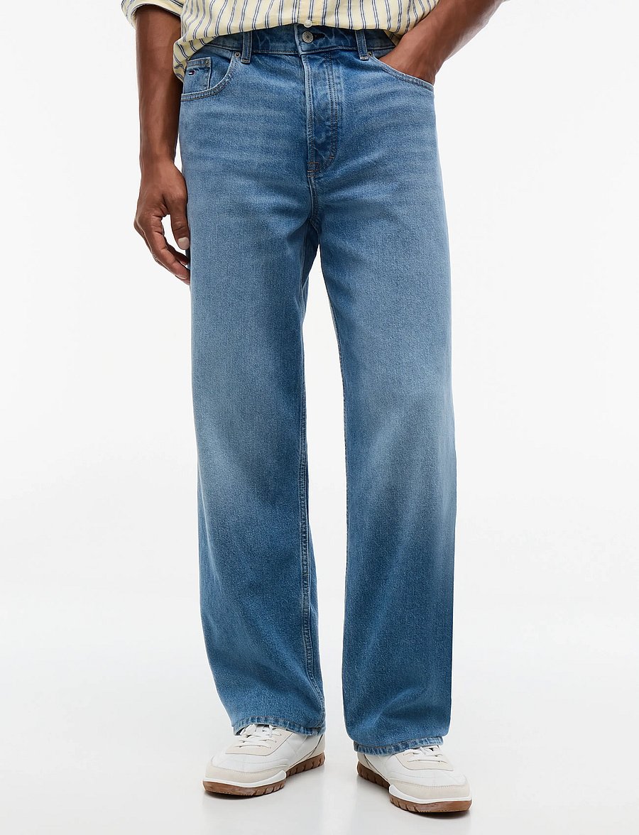 Tommy Jeans - JAIMIE LOOSE STRAIGHT BJA138 - alt laienevad teksad - denim medium - 0