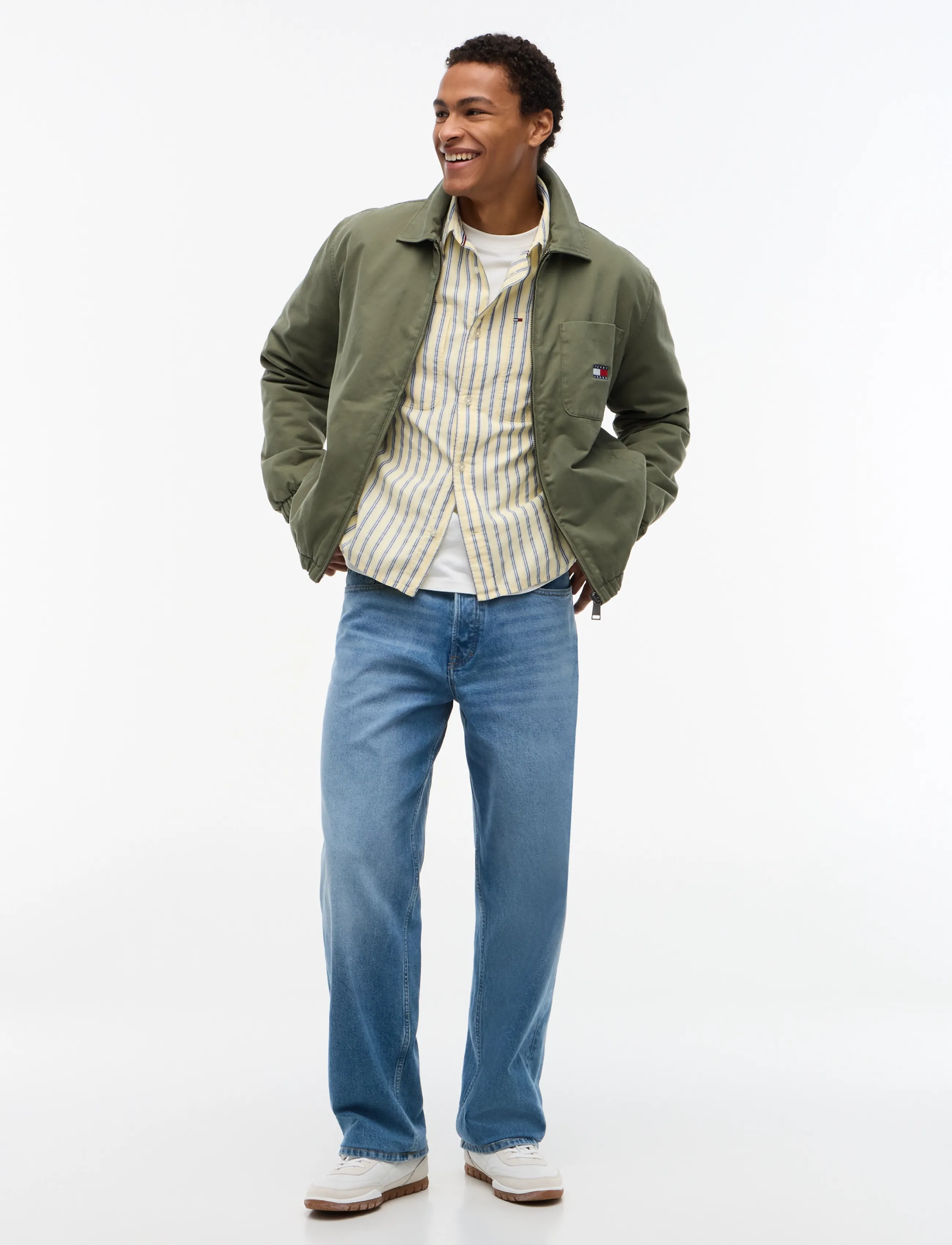 Tommy Jeans - JAIMIE LOOSE STRAIGHT BJA138 - loose jeans - denim medium - 3
