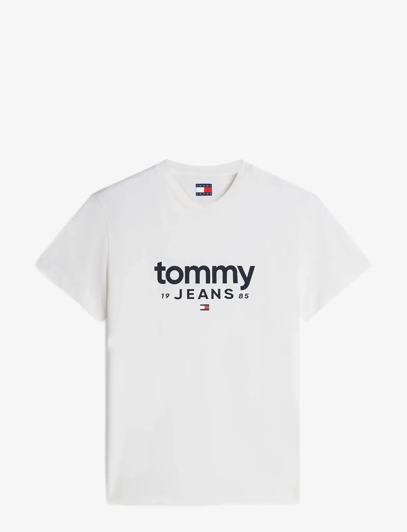 Tommy Jeans - TJM SLIM GRAPHIC TEE EXT - kortærmede t-shirts - ancient white - 1
