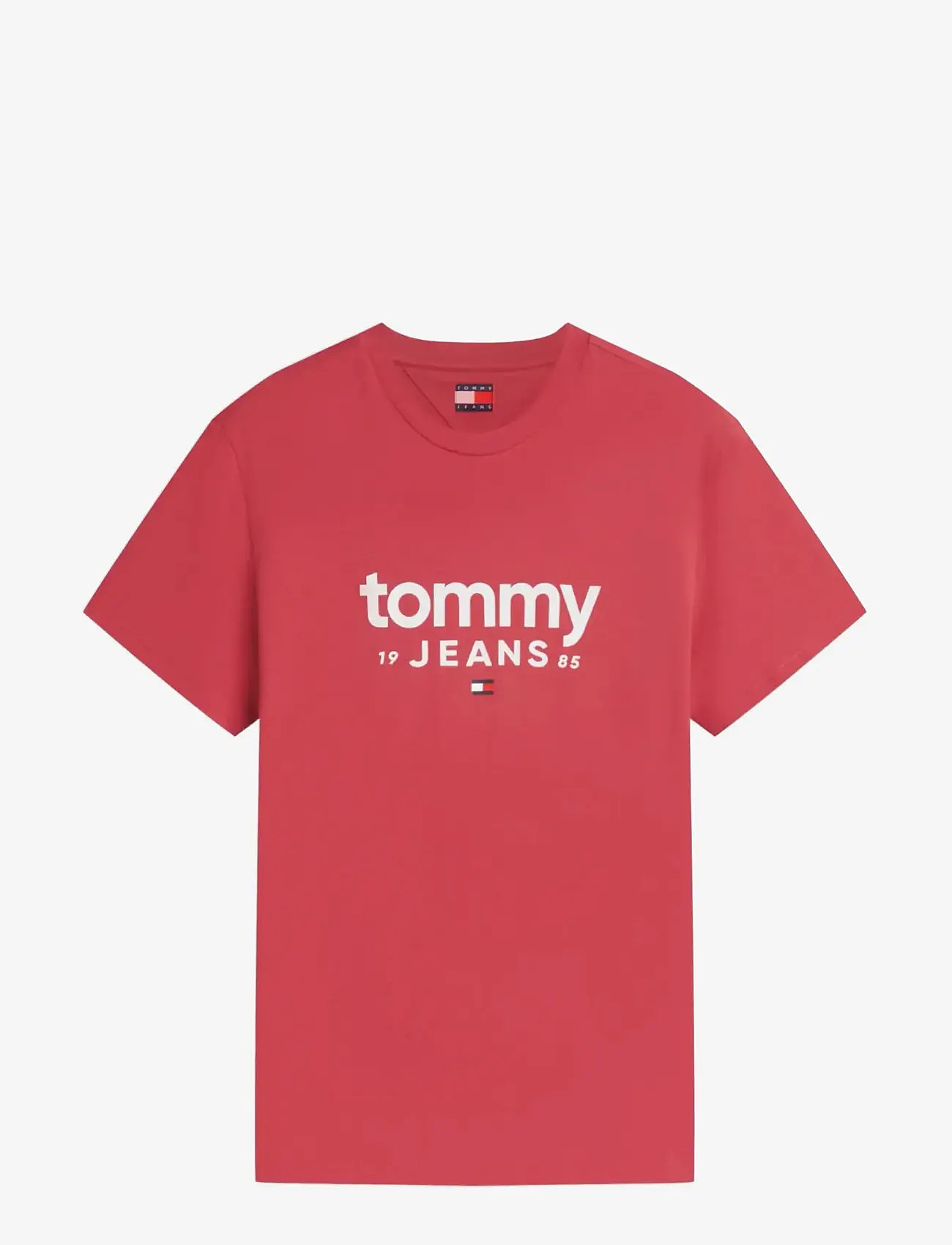 Tommy Jeans - TJM SLIM GRAPHIC TEE EXT - kortærmede t-shirts - anthem red - 1