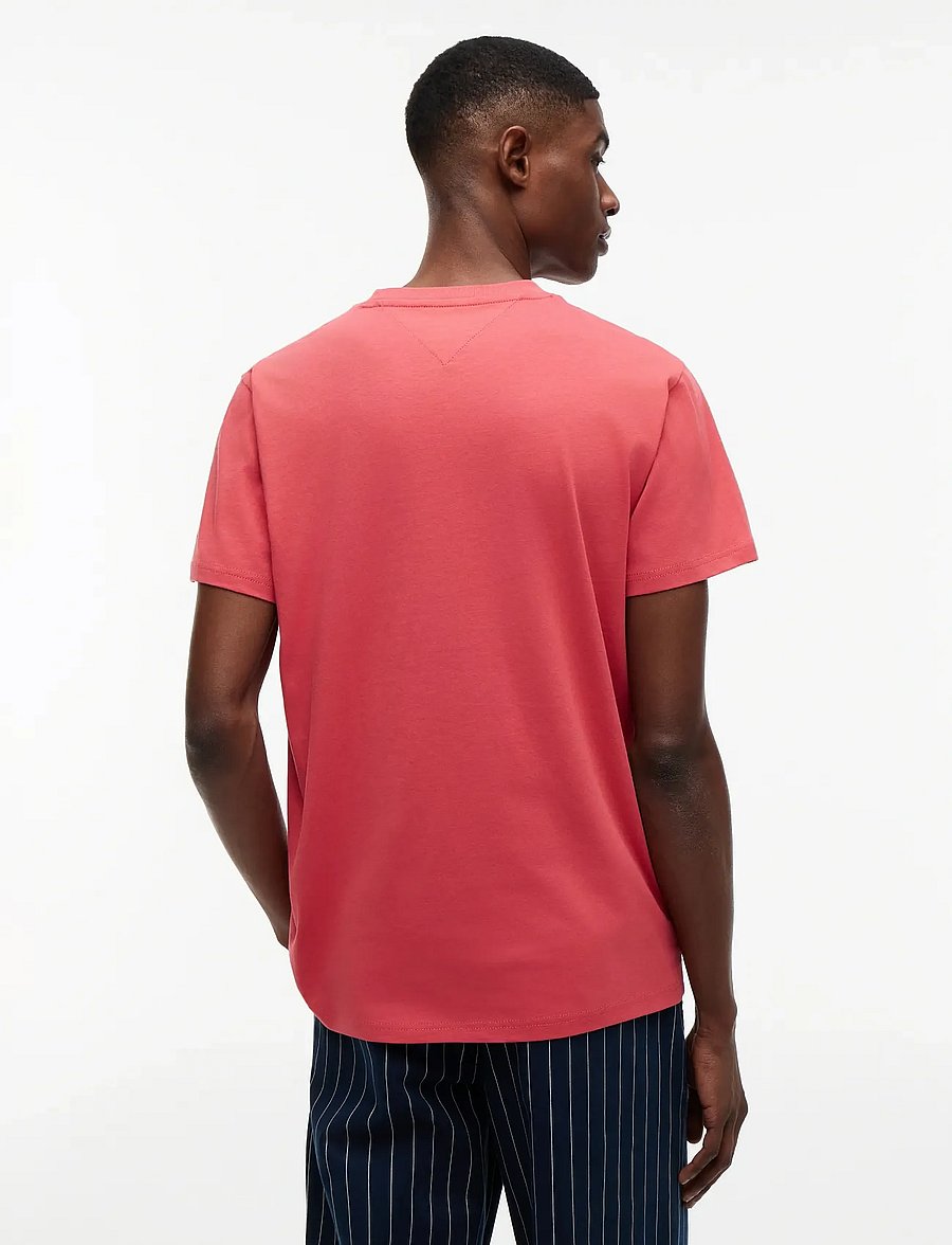 Tommy Jeans - TJM SLIM GRAPHIC TEE EXT - kurzärmelige t-shirts - anthem red - 2
