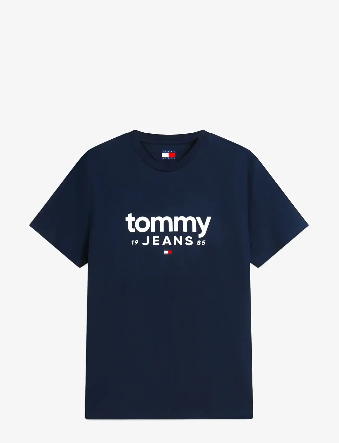 Tommy Jeans - TJM SLIM GRAPHIC TEE EXT - kortærmede t-shirts - dark night navy - 1