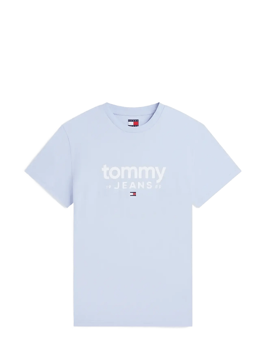 Tommy Jeans - TJM SLIM GRAPHIC TEE EXT - kurzärmelige t-shirts - moonlight iris - 1