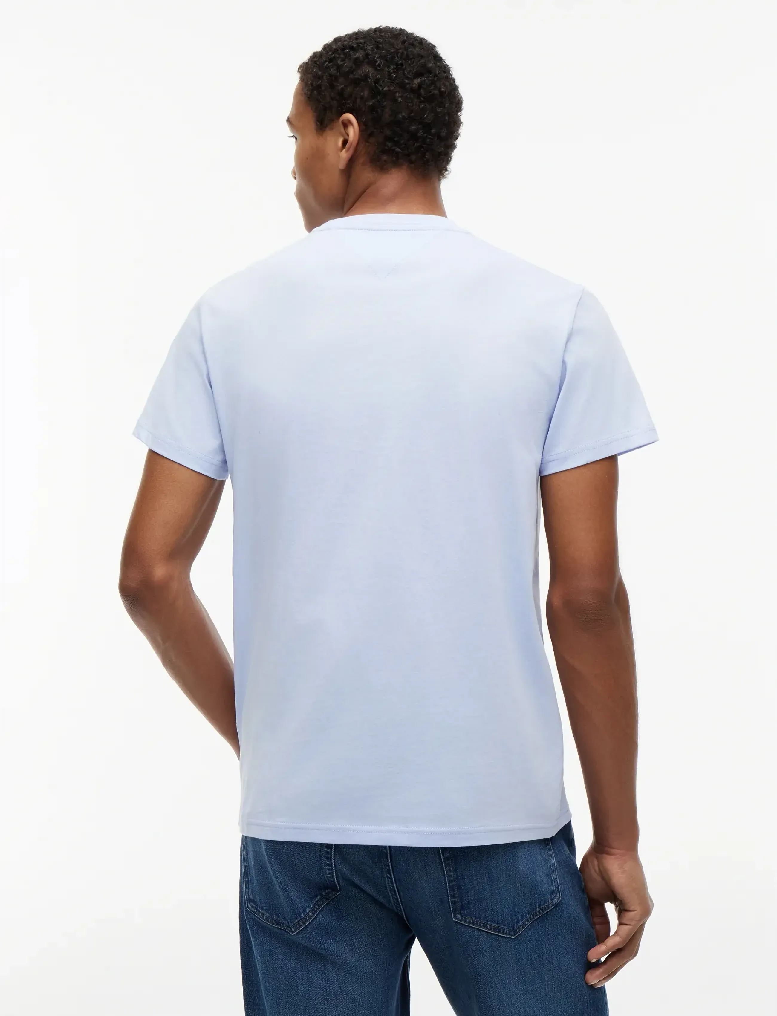 Tommy Jeans - TJM SLIM GRAPHIC TEE EXT - short-sleeved t-shirts - moonlight iris - 2