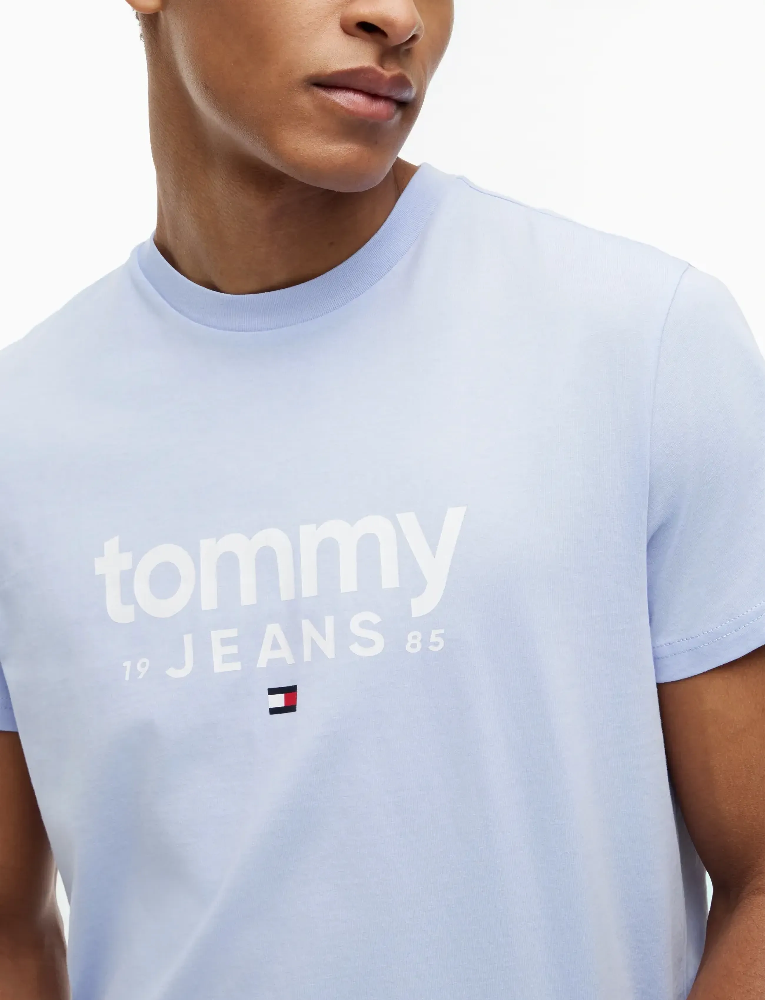 Tommy Jeans - TJM SLIM GRAPHIC TEE EXT - short-sleeved t-shirts - moonlight iris - 3
