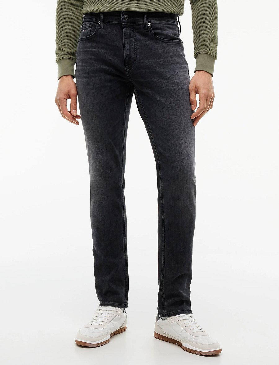 Tommy Jeans - SCANTON SLIM DJ1283 - slim jeans - denim black - 0