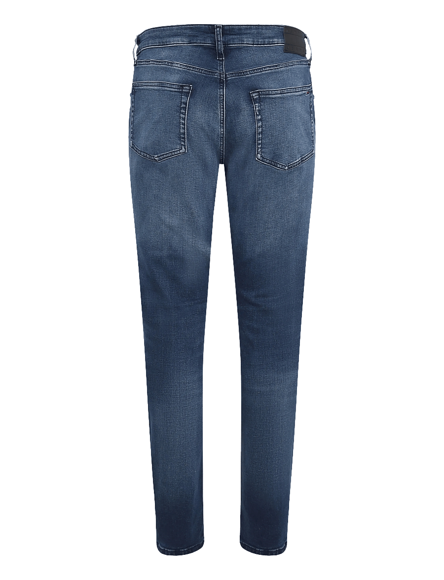 Tommy Jeans - SCANTON SLIM DJ1268 - kitsad teksad - denim blue black - 2