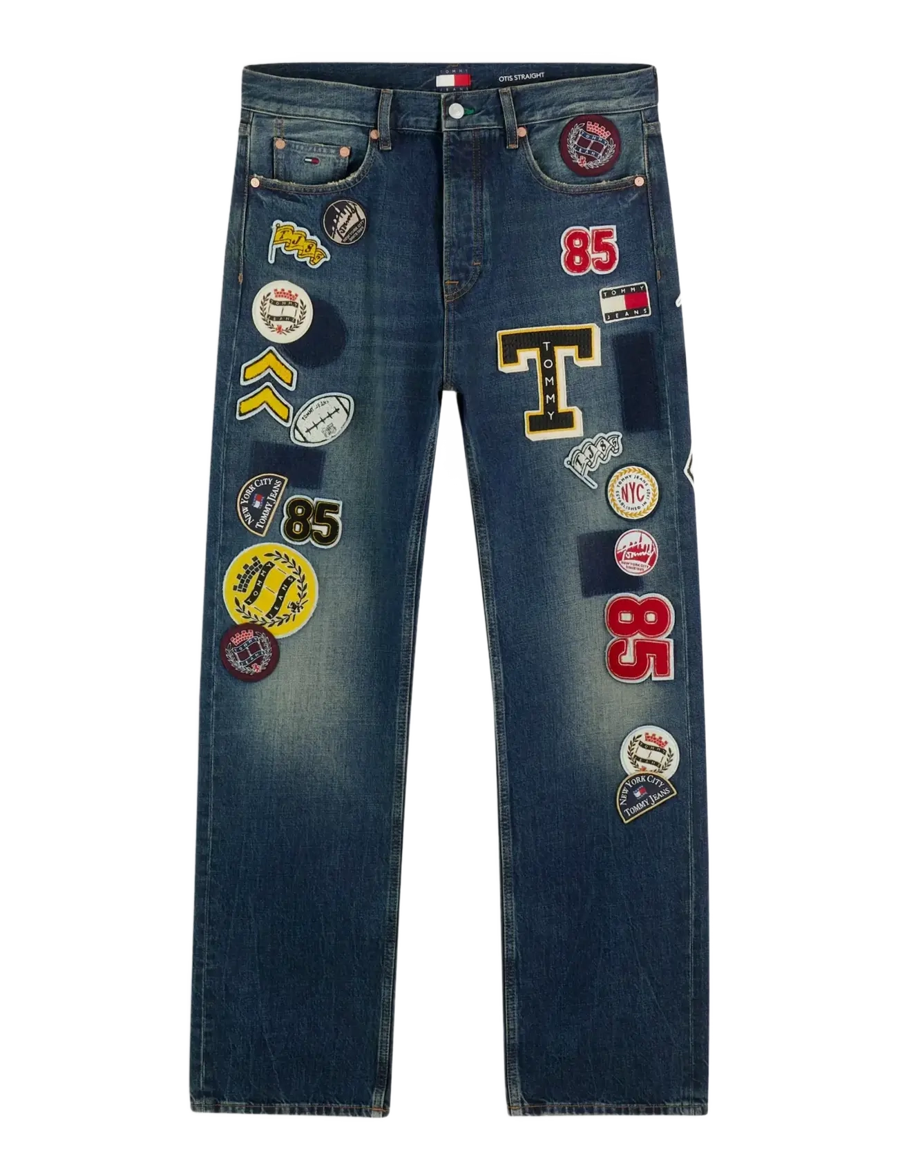 Tommy Jeans - OTIS STRAIGHT DJ2058 - normale jeans - denim dark - 1