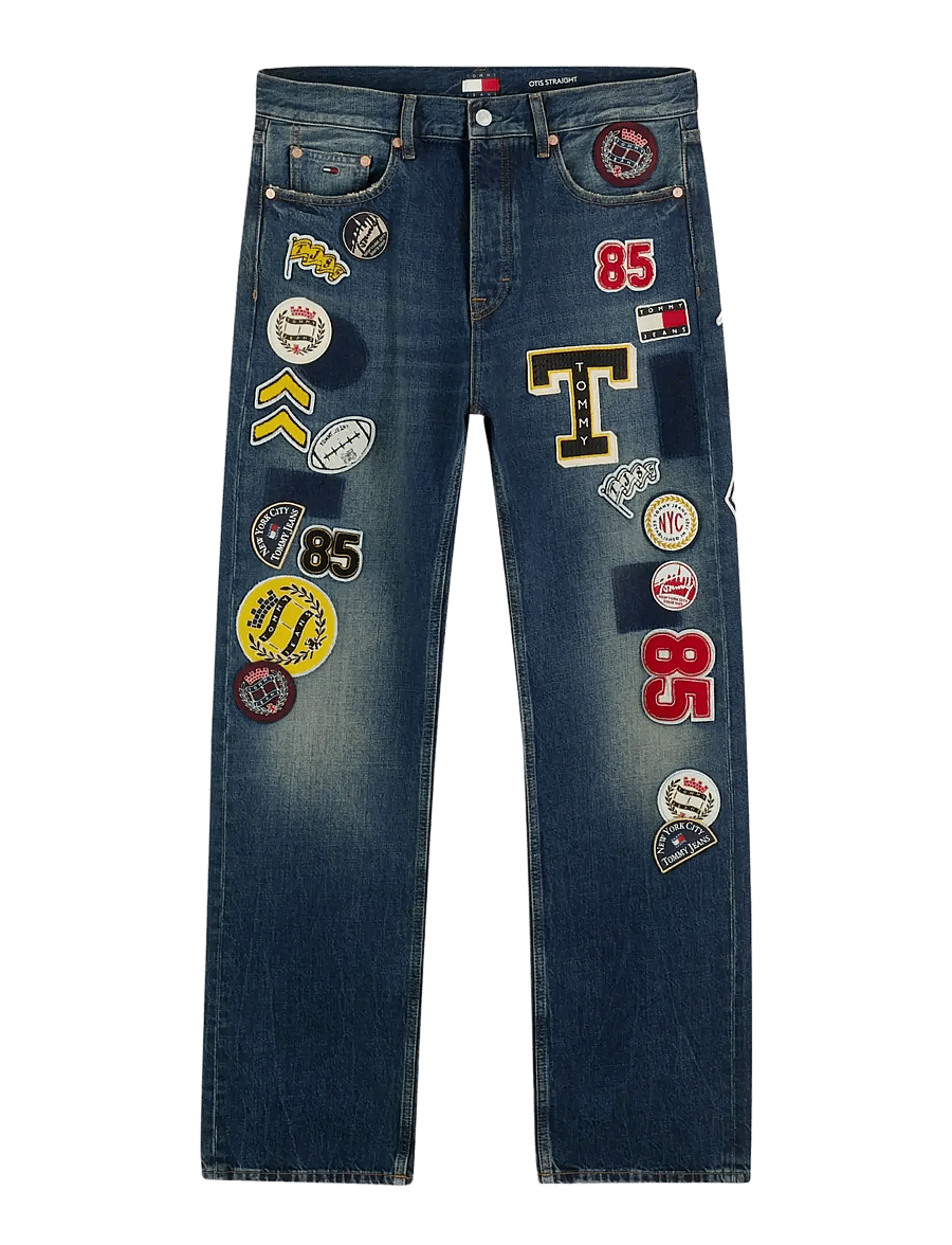 Tommy Jeans - OTIS STRAIGHT DJ2058 - normale jeans - denim dark - 1