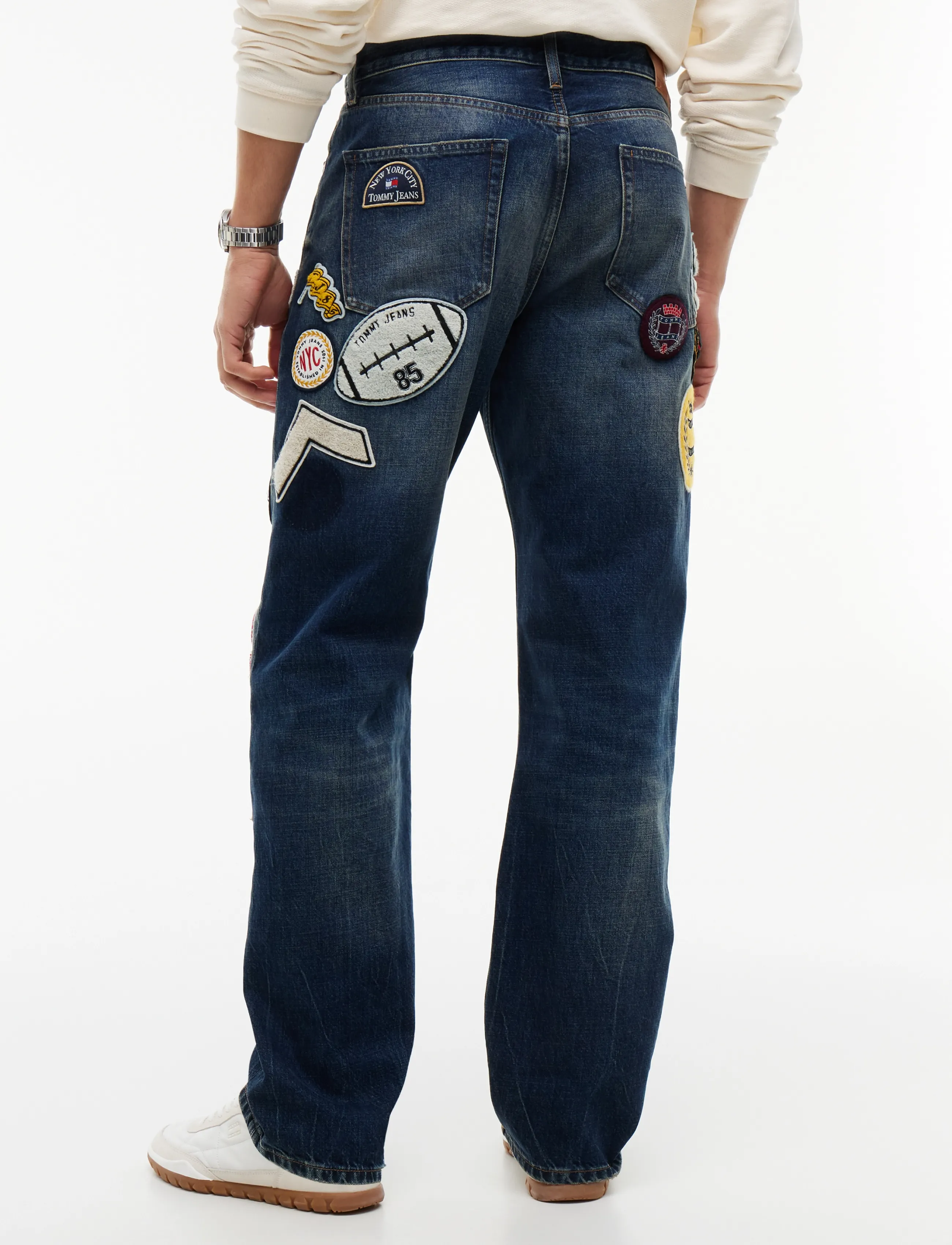 Tommy Jeans - OTIS STRAIGHT DJ2058 - normale jeans - denim dark - 2