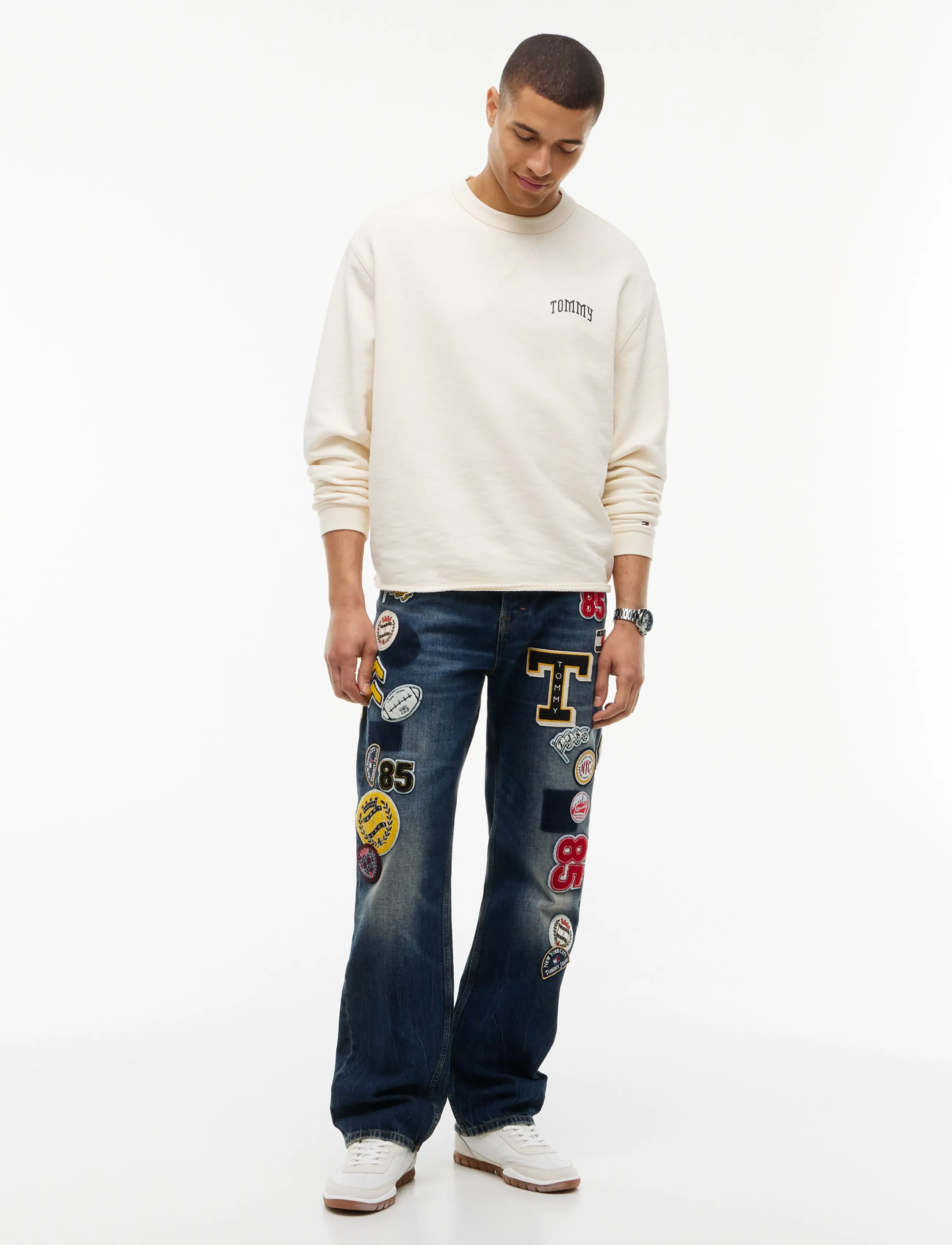 Tommy Jeans - OTIS STRAIGHT DJ2058 - normale jeans - denim dark - 3