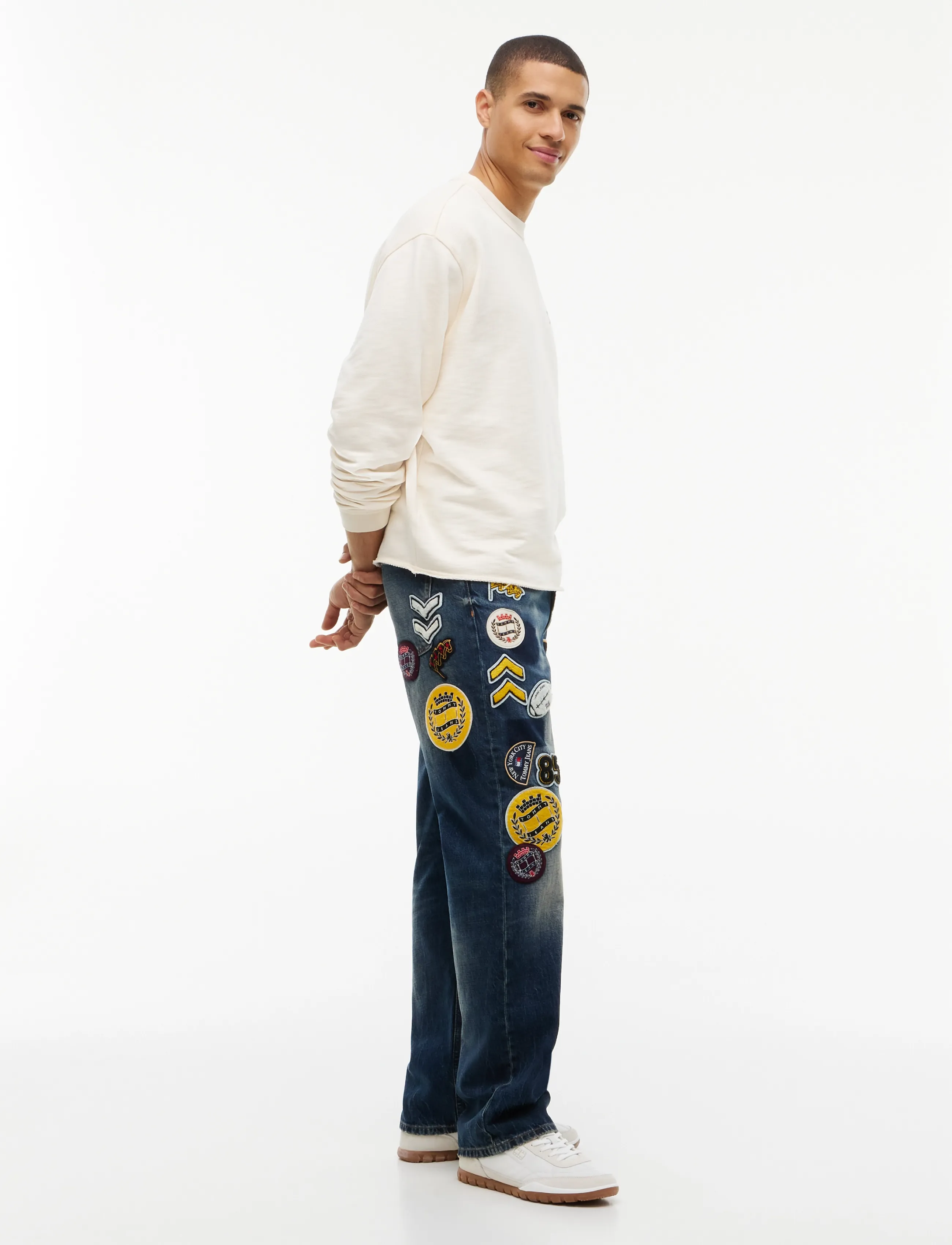 Tommy Jeans OTIS STRAIGHT DJ2058 - Kleidung - DENIM DARK / blue