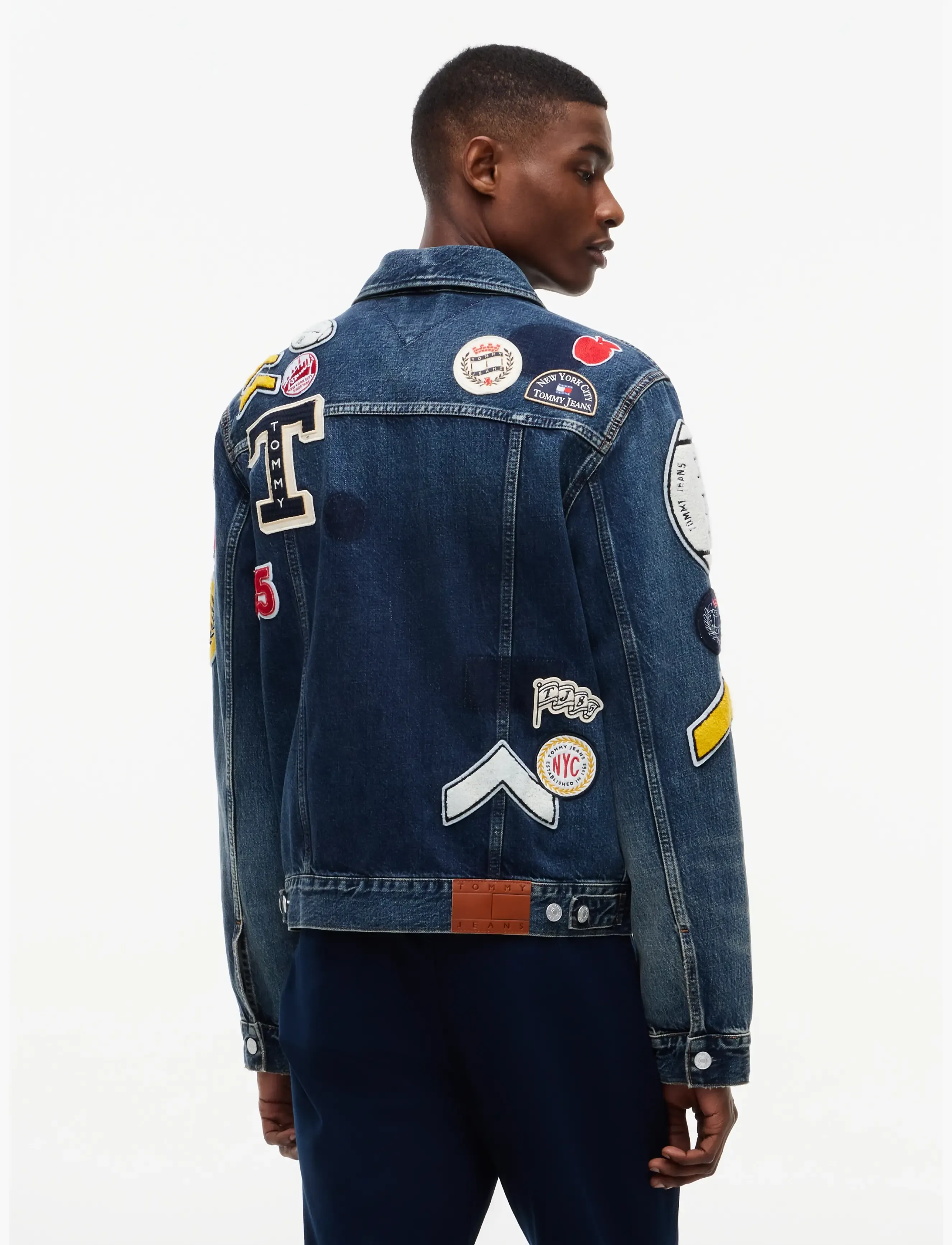 Tommy Jeans - RYAN REGULAR TRUCKER DJ2058 - ofodrade jeansjackor - denim dark - 2