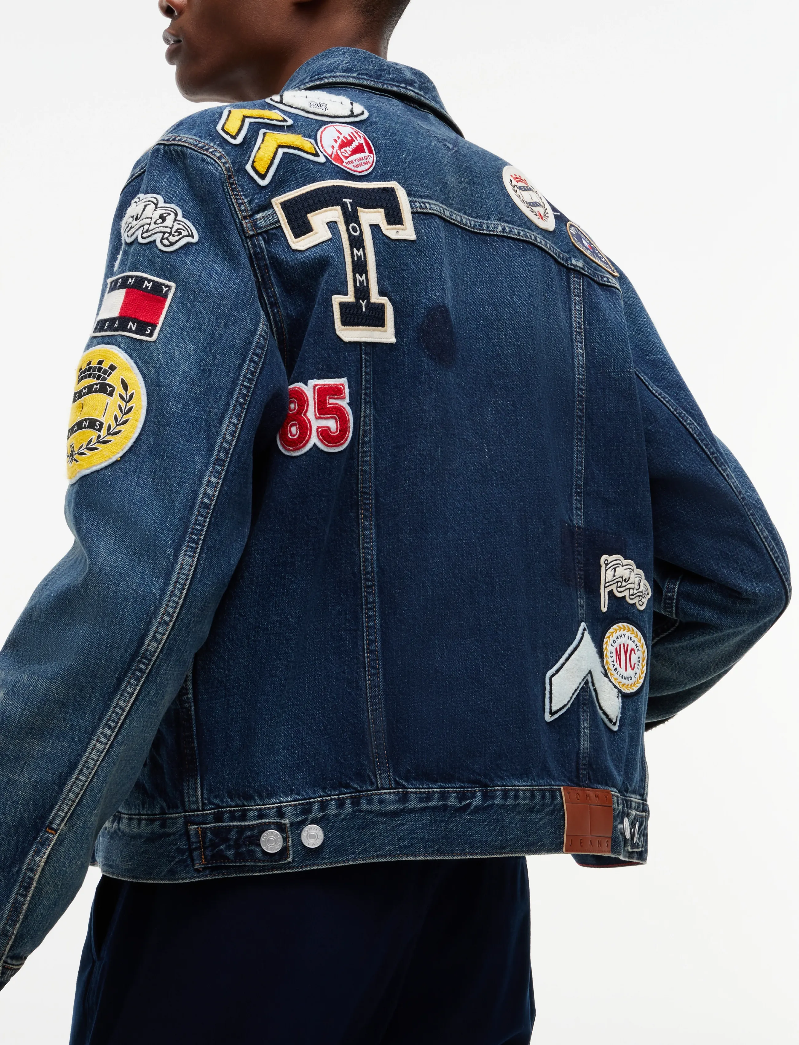 Tommy Jeans - RYAN REGULAR TRUCKER DJ2058 - ofodrade jeansjackor - denim dark - 3