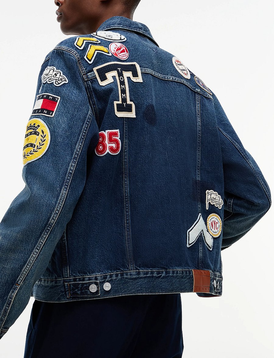 Tommy Jeans - RYAN REGULAR TRUCKER DJ2058 - ofodrade jeansjackor - denim dark - 3