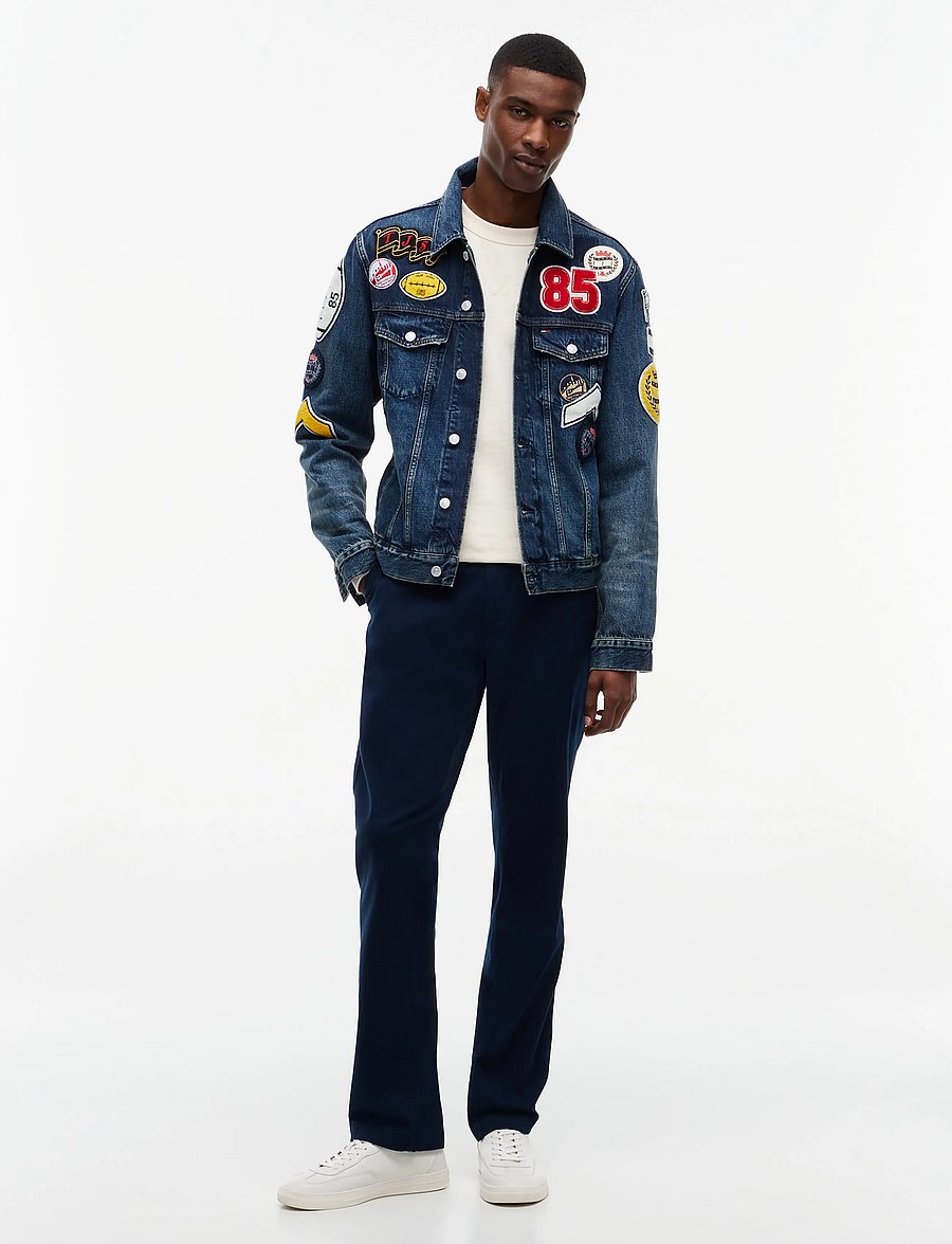 Tommy Jeans - RYAN REGULAR TRUCKER DJ2058 - ofodrade jeansjackor - denim dark - 4