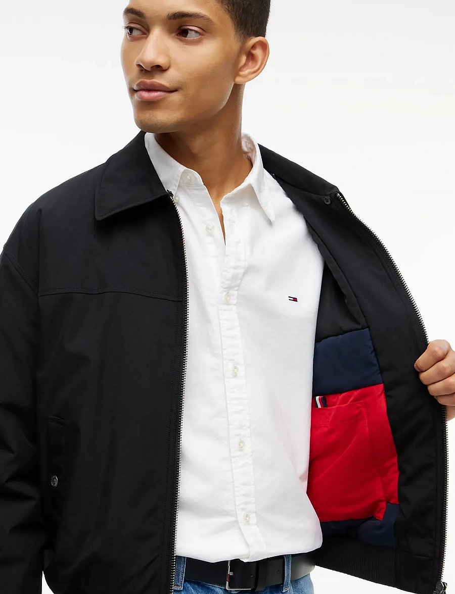 Tommy Jeans - TJM FLAG AVIATOR JACKET - herbstjacken - black - 3