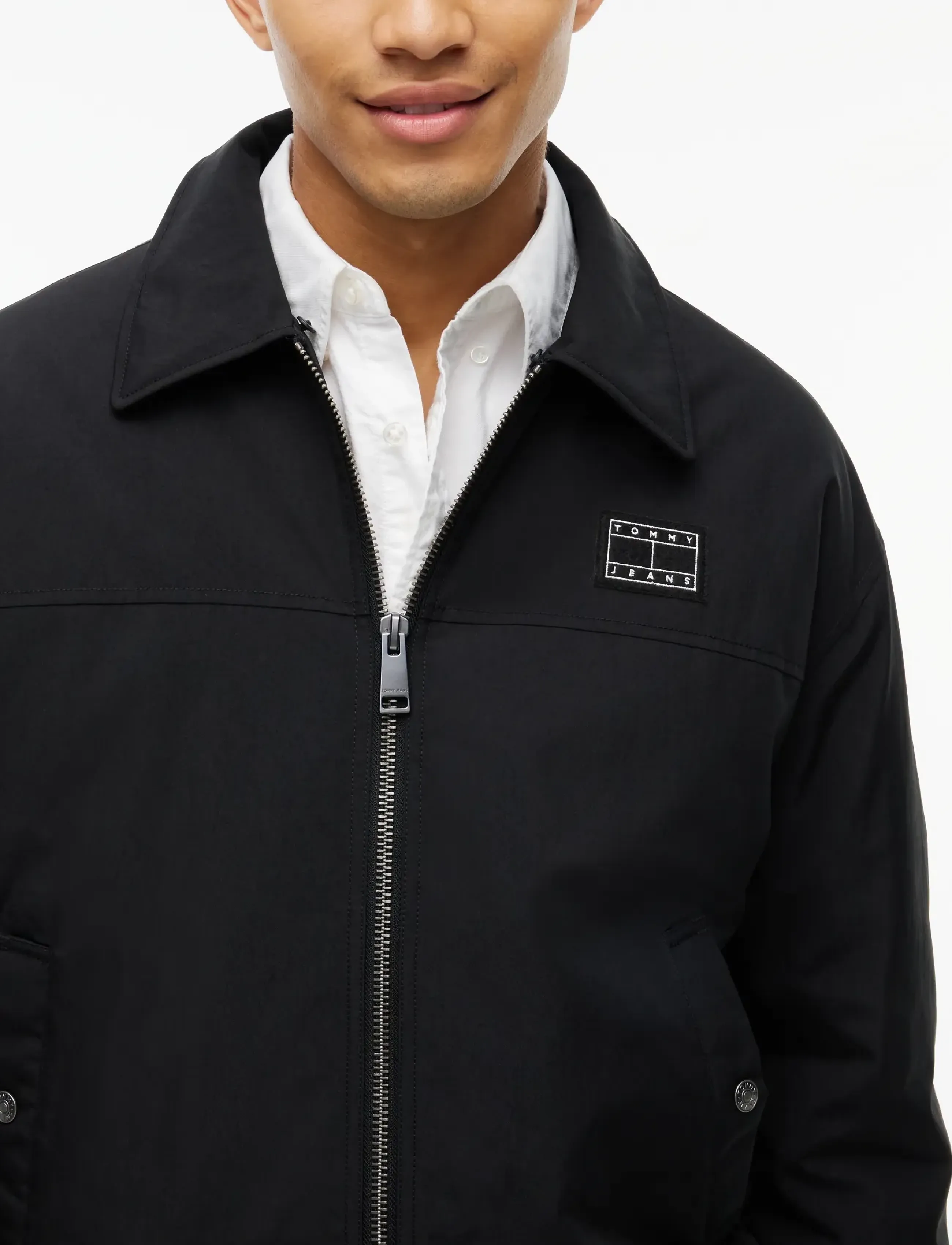 Tommy Jeans - TJM FLAG AVIATOR JACKET - herbstjacken - black - 5