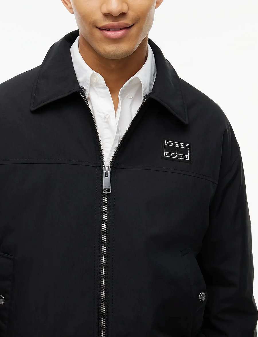 Tommy Jeans - TJM FLAG AVIATOR JACKET - herbstjacken - black - 5