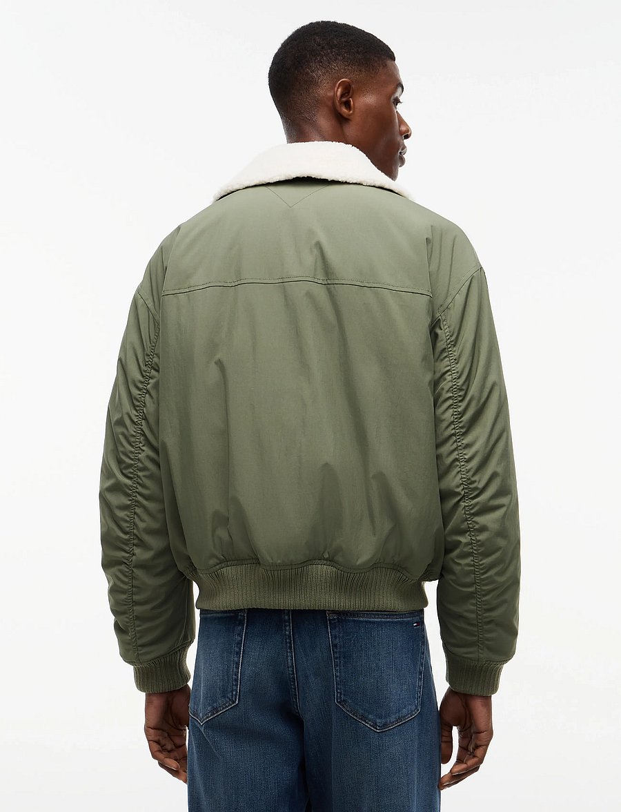 Tommy Jeans - TJM FLAG AVIATOR JACKET - herbstjacken - rocky mountain - 2