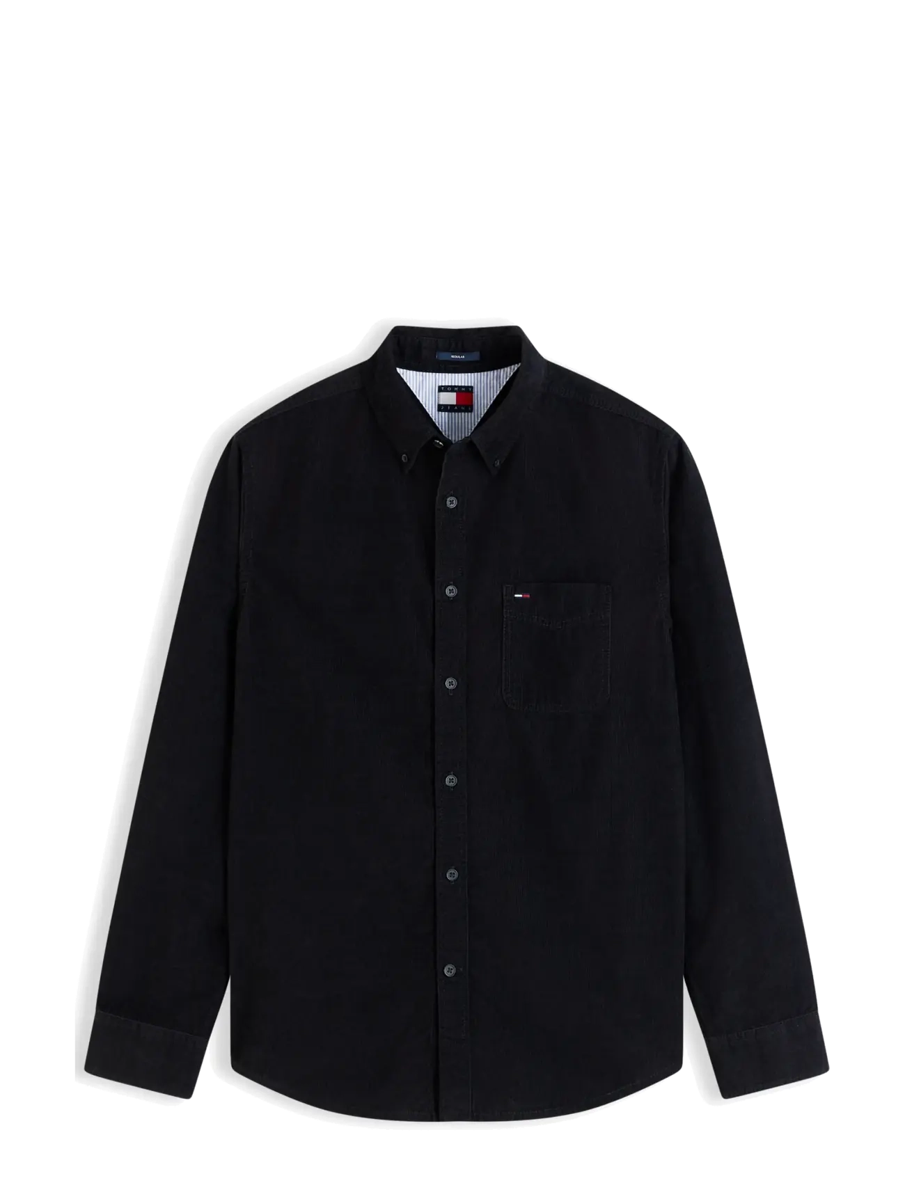 Tommy Jeans - TJM REG BABY CORDUROY SHIRT EXT - cordhemden - black - 1
