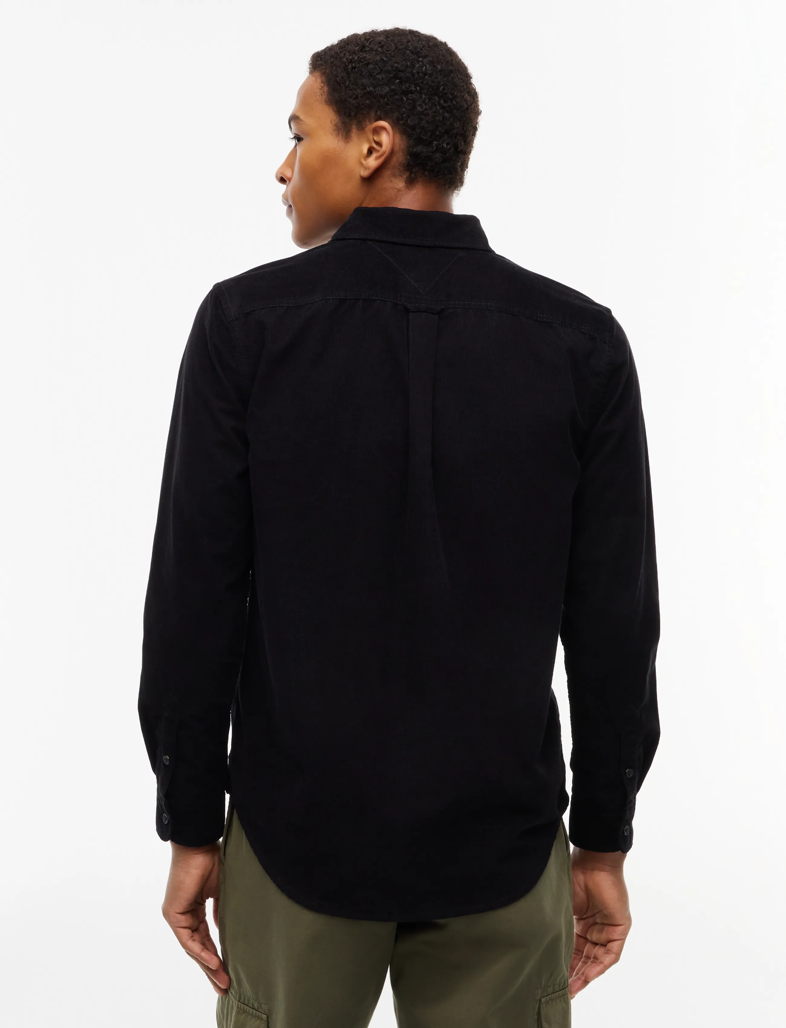 Tommy Jeans - TJM REG BABY CORDUROY SHIRT EXT - cordhemden - black - 2