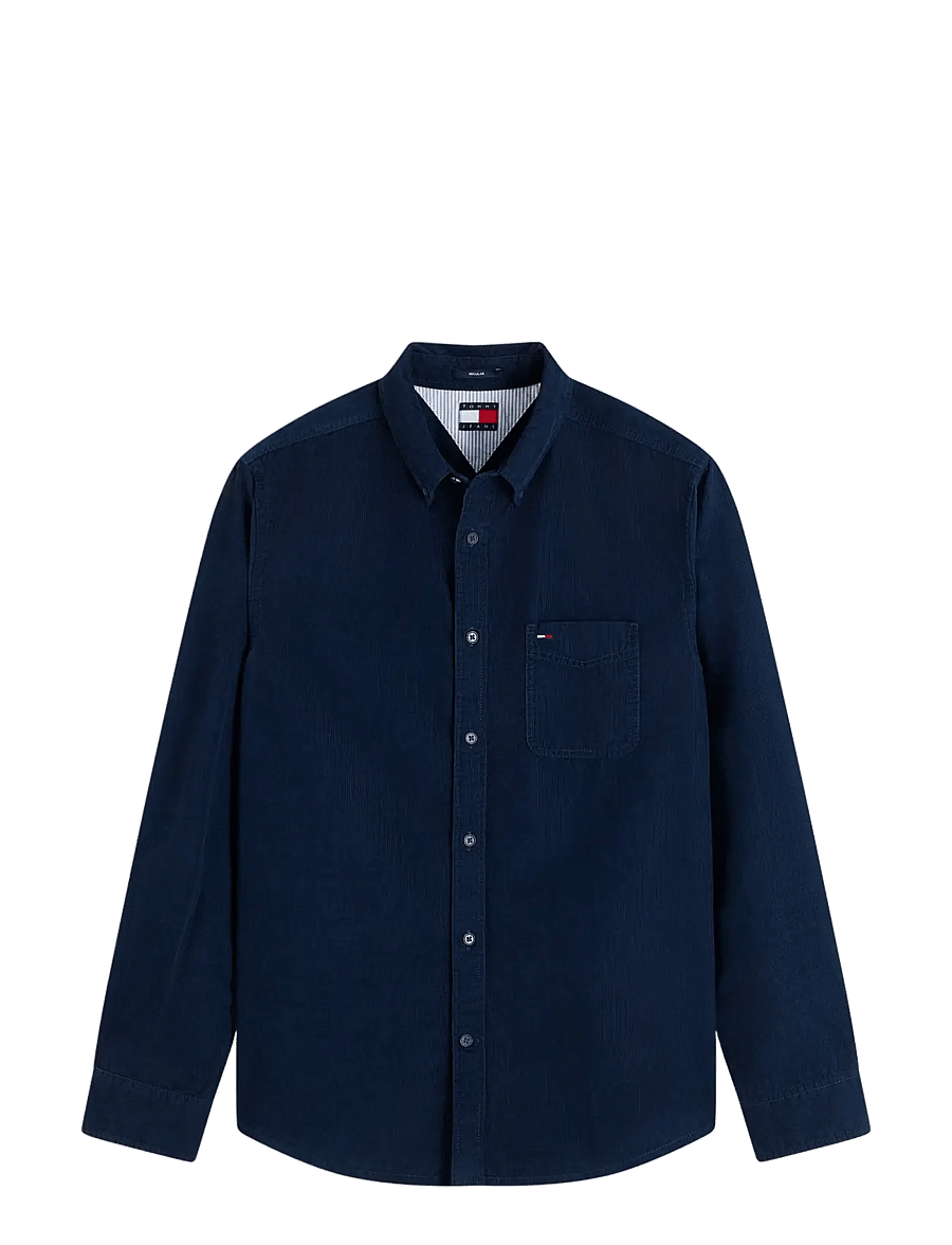 Tommy Jeans - TJM REG BABY CORDUROY SHIRT EXT - fløjlsskjorter - dark blue - 1