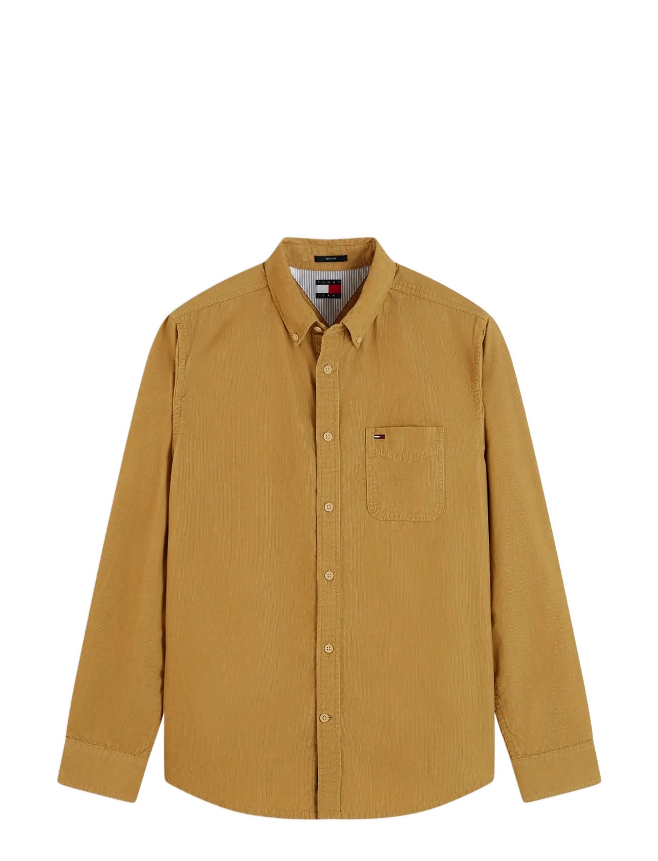 Tommy Jeans - TJM REG BABY CORDUROY SHIRT EXT - vabaajasärgid - sandy beige - 1