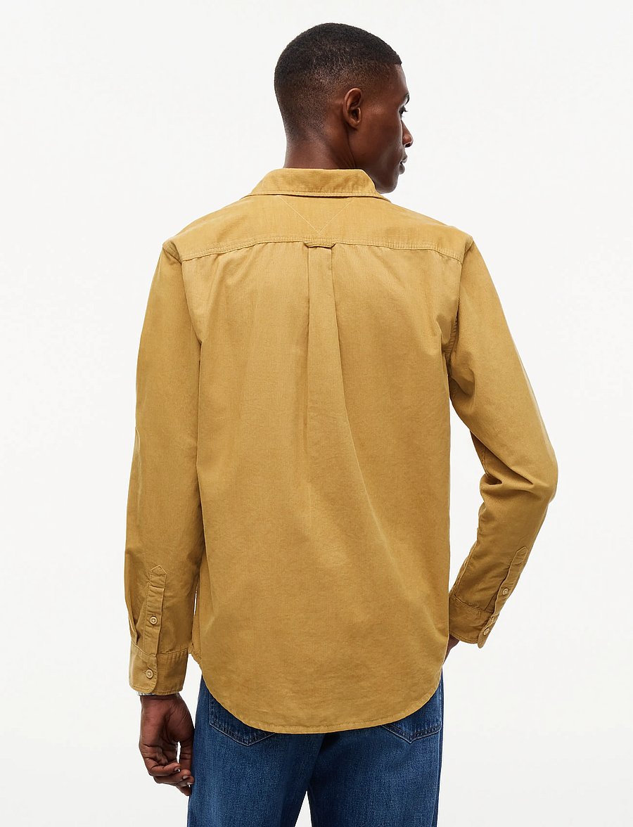 Tommy Jeans - TJM REG BABY CORDUROY SHIRT EXT - vabaajasärgid - sandy beige - 2