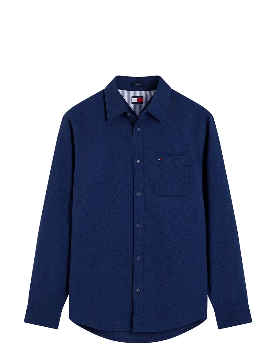 Tommy Jeans - TJM REG FLANNEL SHIRT EXT - flanell-hemden - basic navy - 1