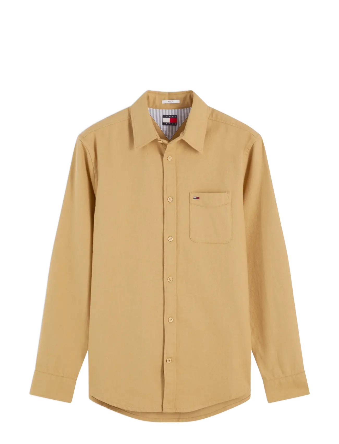 Tommy Jeans - TJM REG FLANNEL SHIRT EXT - flanellsärgid - sandy beige - 1