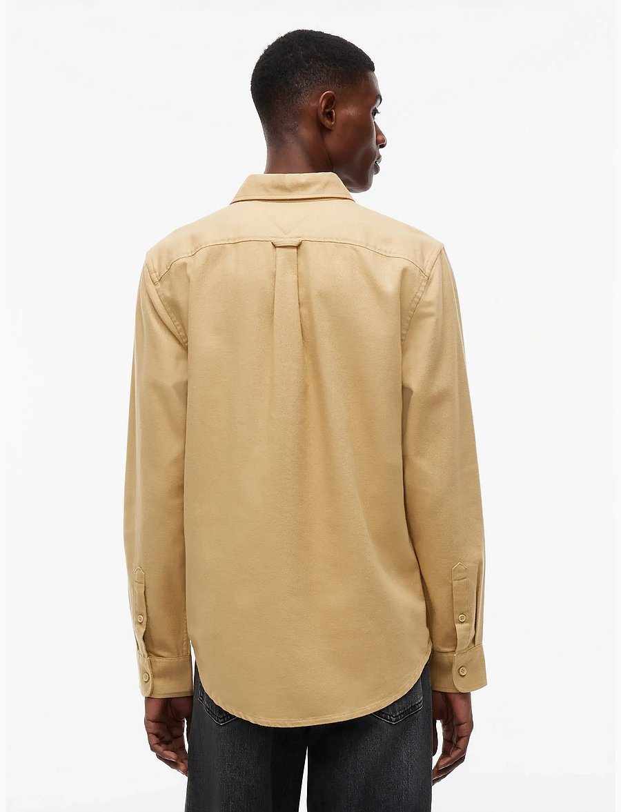 Tommy Jeans - TJM REG FLANNEL SHIRT EXT - flanellsärgid - sandy beige - 2