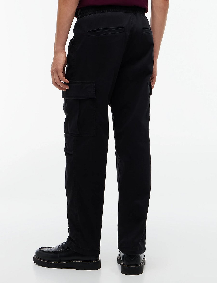 Tommy Jeans - TJM SONNY STRETCH CARGO JOG PANT - cargohosen - black - 2