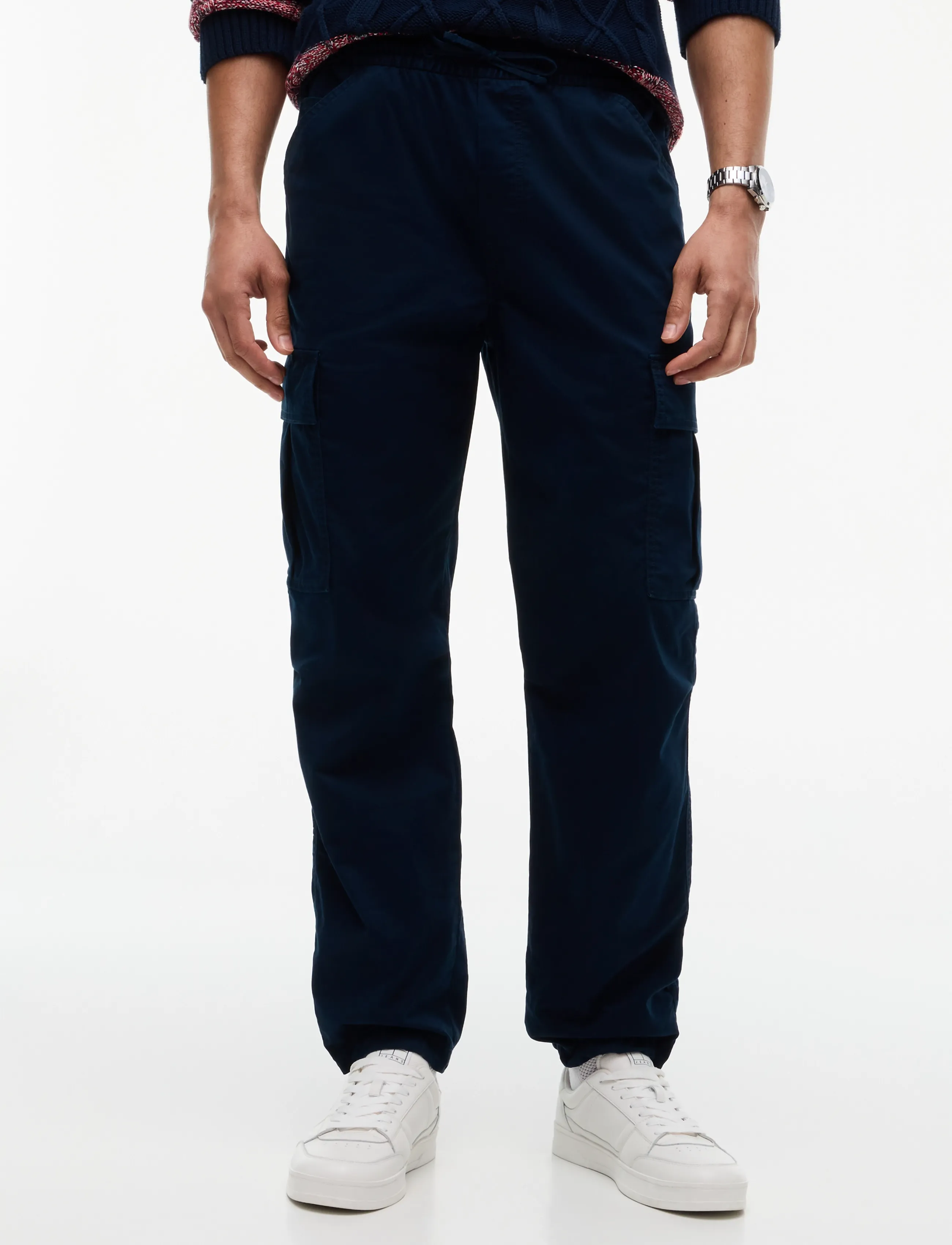 Tommy Jeans TJM SONNY STRETCH CARGO JOG PANT - Osta stiili järgi - DARK BLUE / navy