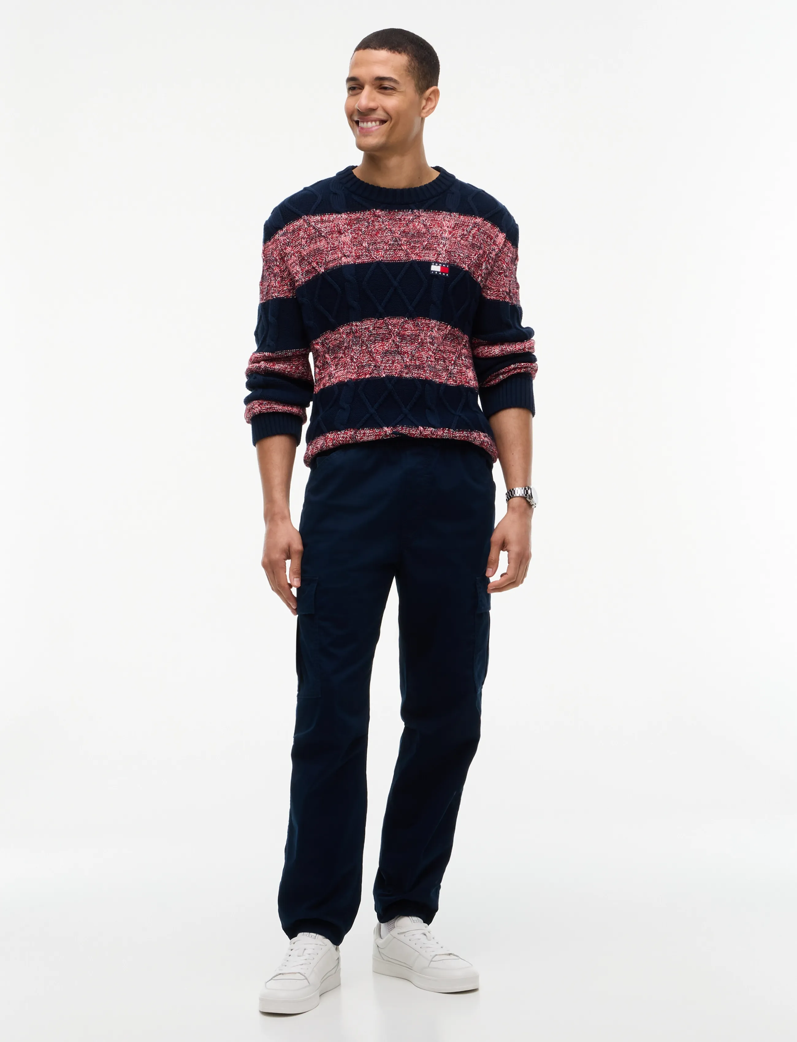 Tommy Jeans - TJM SONNY STRETCH CARGO JOG PANT - dark blue - 3