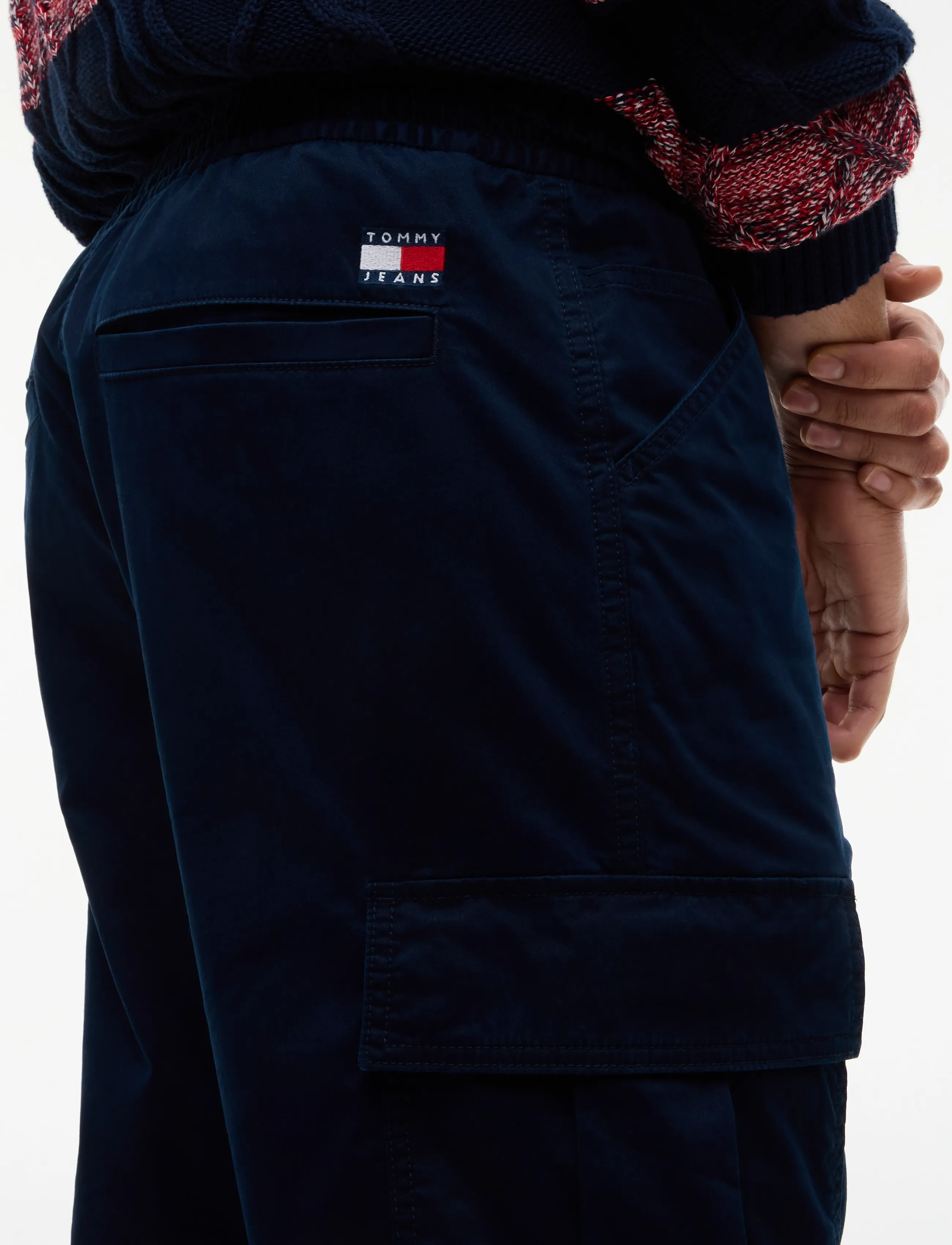 Tommy Jeans - TJM SONNY STRETCH CARGO JOG PANT - dark blue - 4
