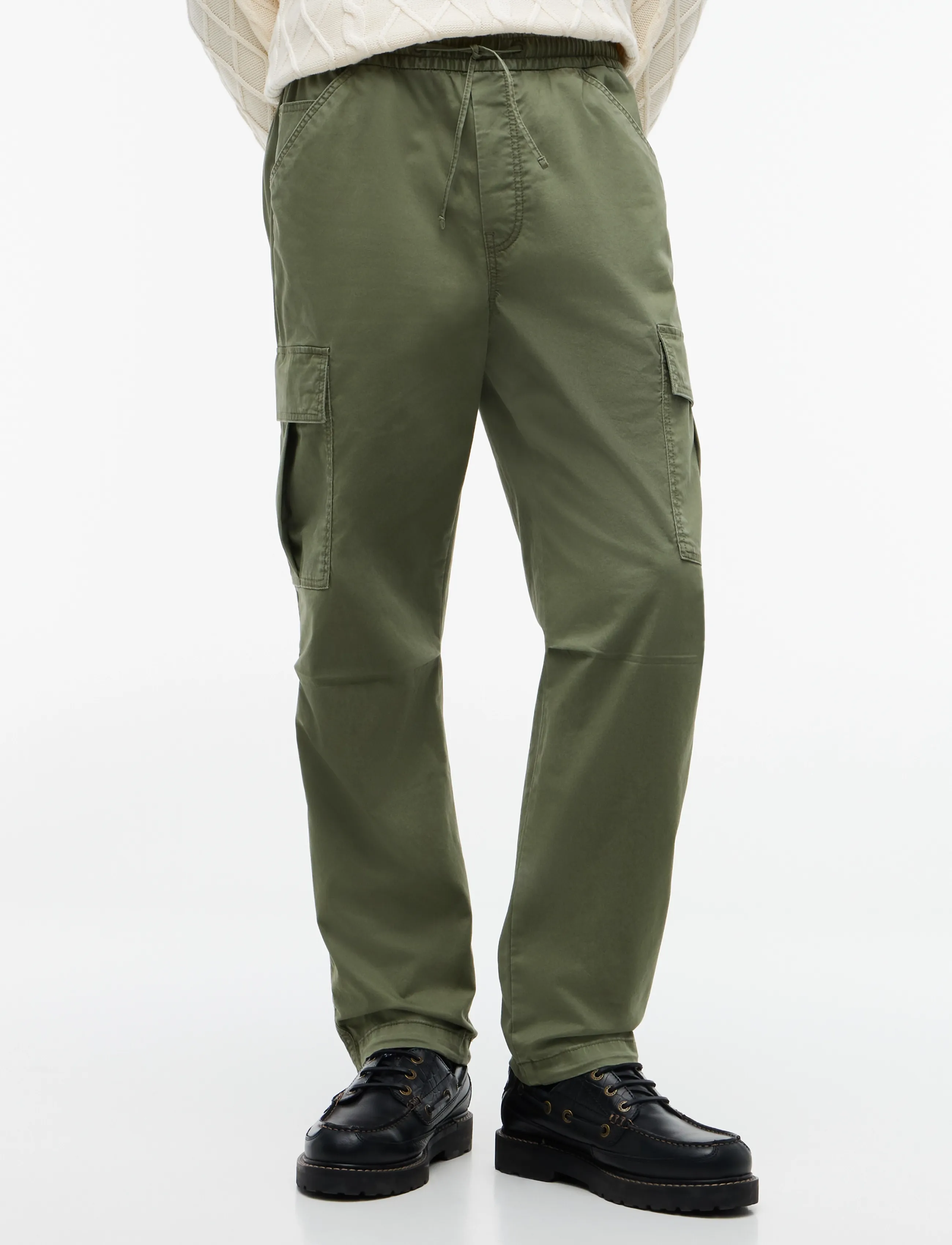 Tommy Jeans TJM SONNY STRETCH CARGO JOG PANT - Riided - ROCKY MOUNTAIN / khaki/green