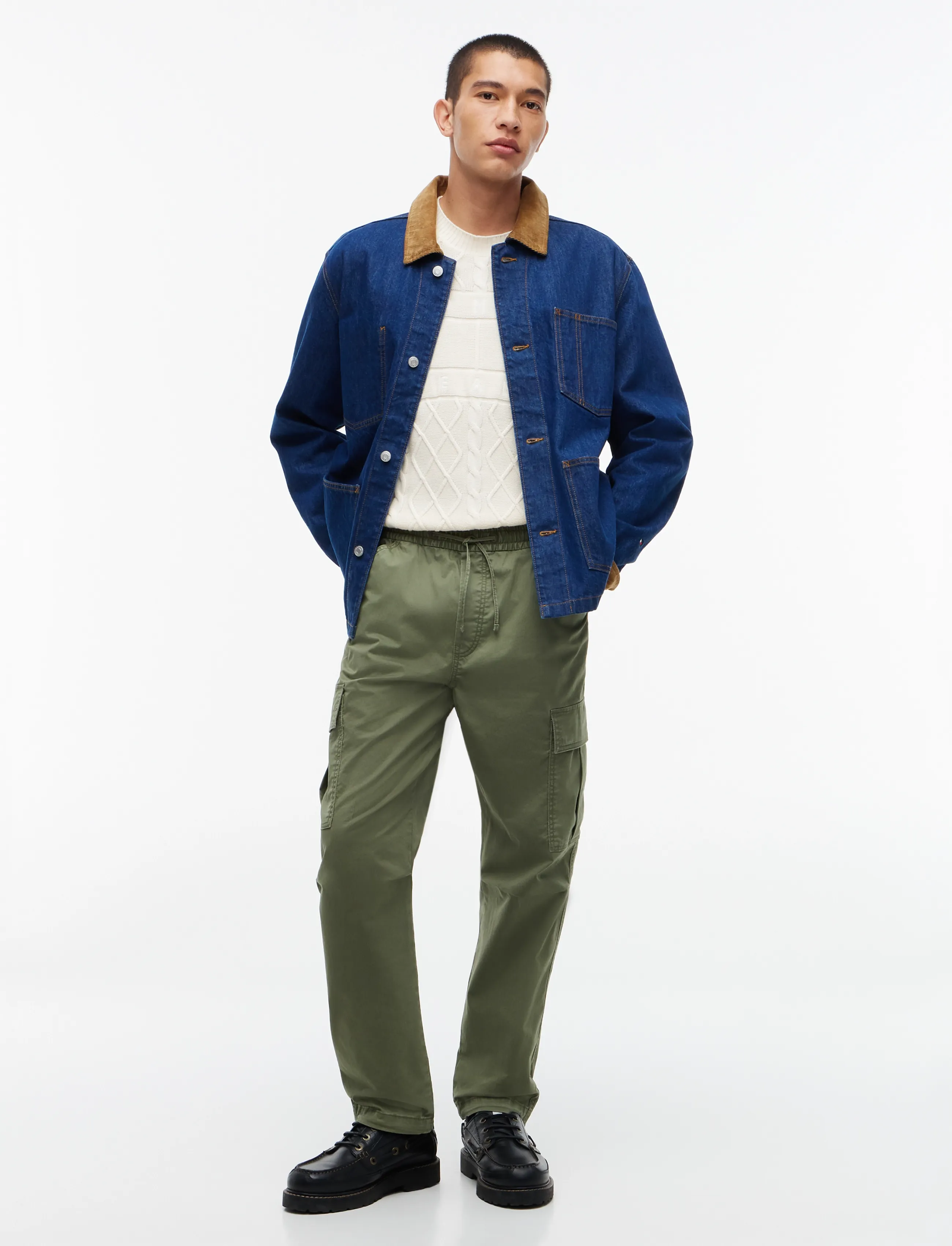 Tommy Jeans - TJM SONNY STRETCH CARGO JOG PANT - cargo-püksid - rocky mountain - 3