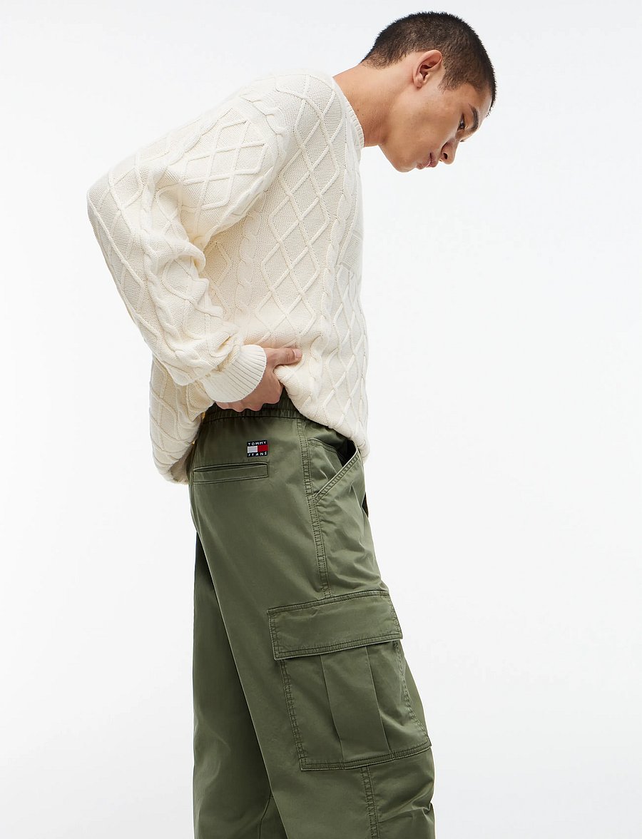 Tommy Jeans - TJM SONNY STRETCH CARGO JOG PANT - cargo-püksid - rocky mountain - 4