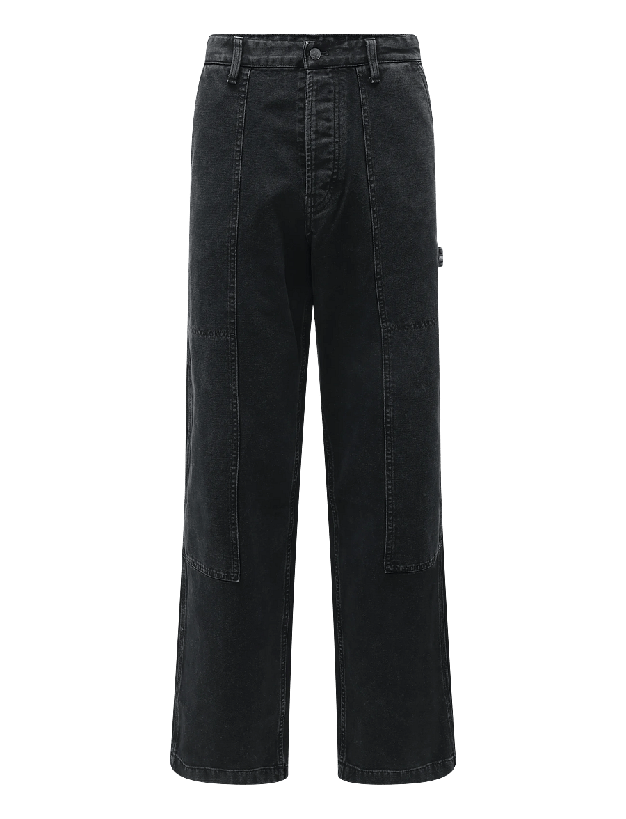 Tommy Jeans - TJM JAIMIE CARPENTER PANT - loose jeans - black - 0