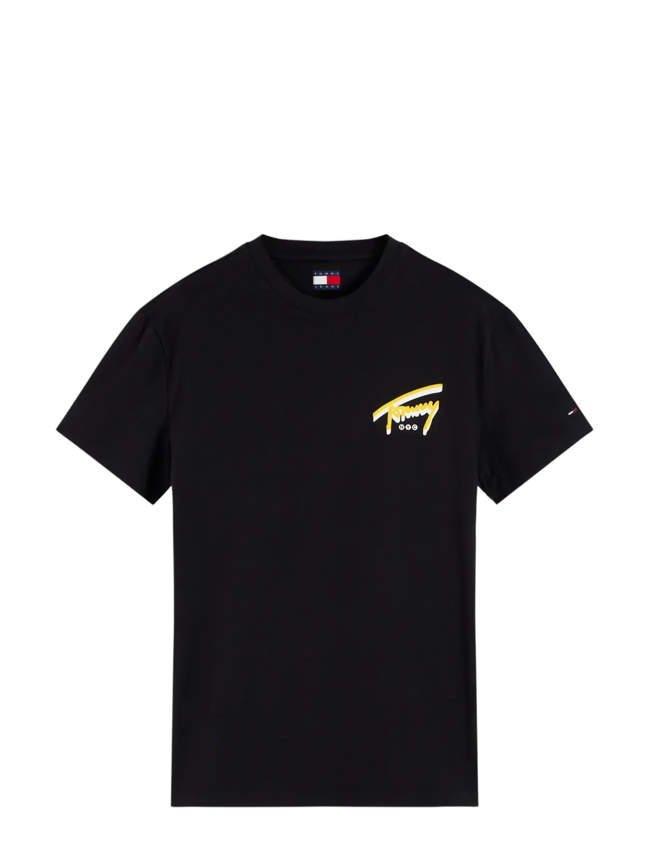 Tommy Jeans - TJM REG SIGN BACKPRINT TEE EXT - black - 1