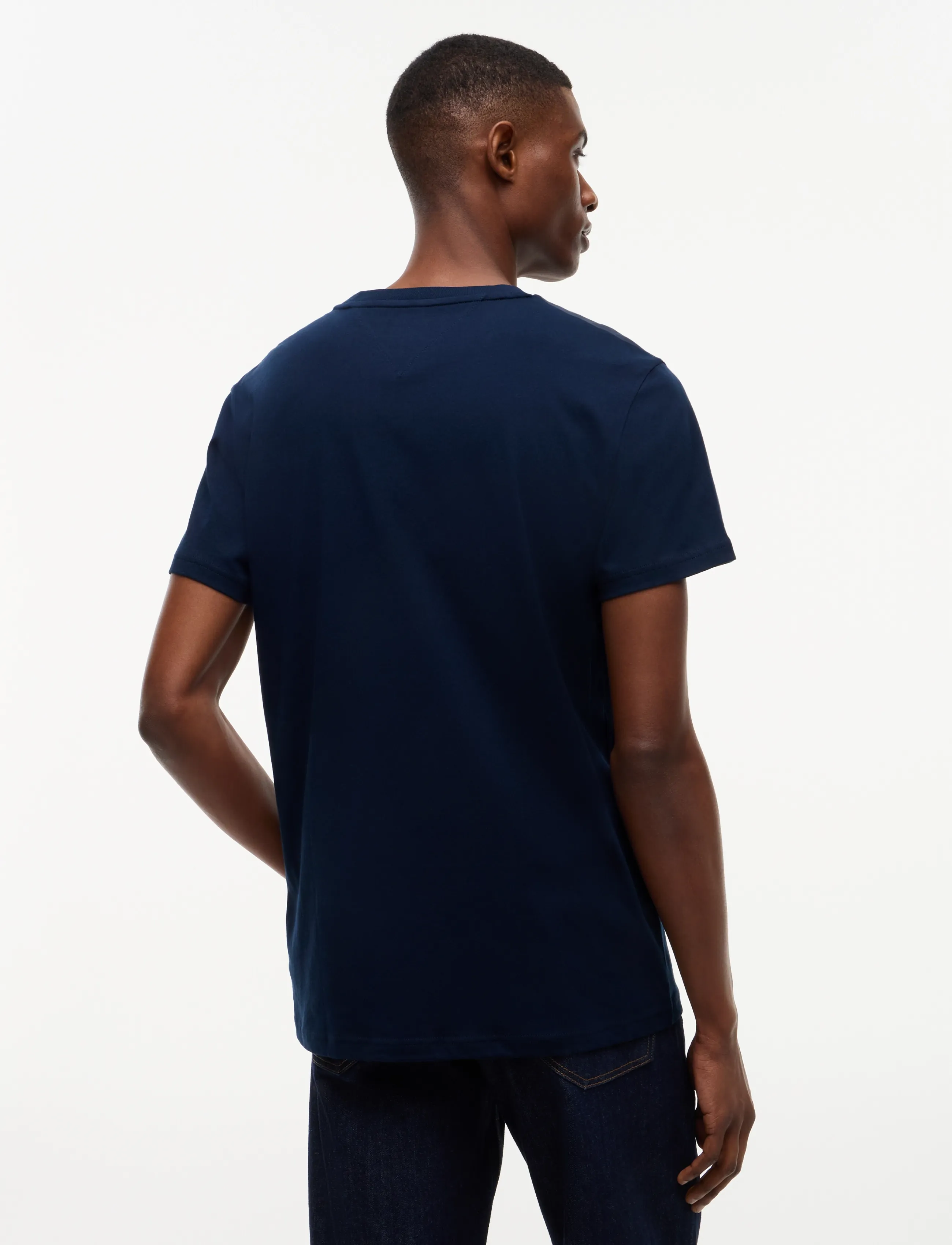 Tommy Jeans - TJM SLIM SIGNATURE CHEST TEE EXT - dark blue - 2