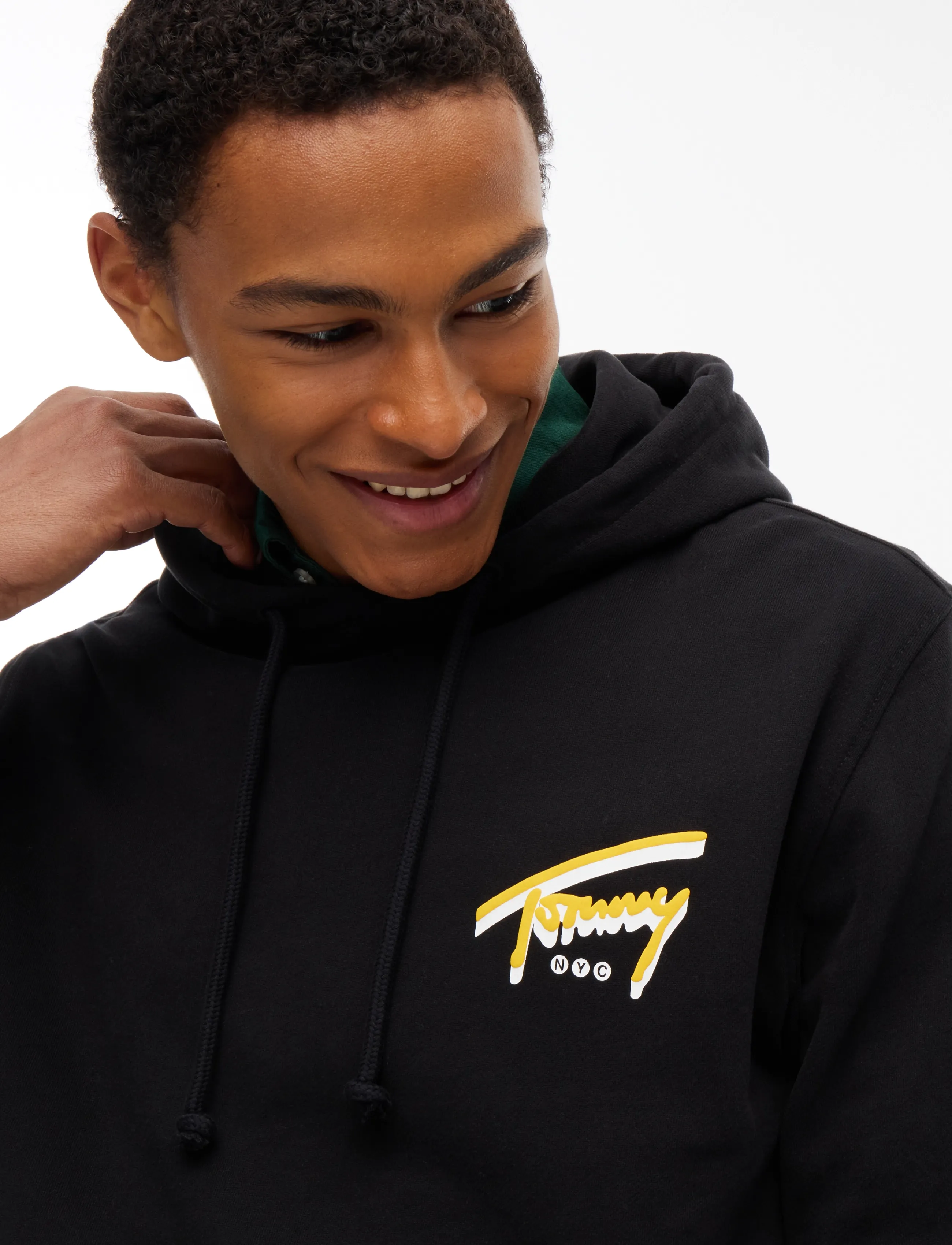 Tommy Jeans - TJM REG NYC SIGNATURE HOODIE EXT - hoodies - black - 3
