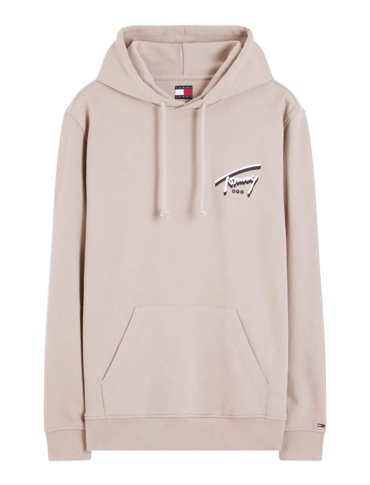 Tommy Jeans - TJM REG NYC SIGNATURE HOODIE EXT - hoodies - limestone dust - 1